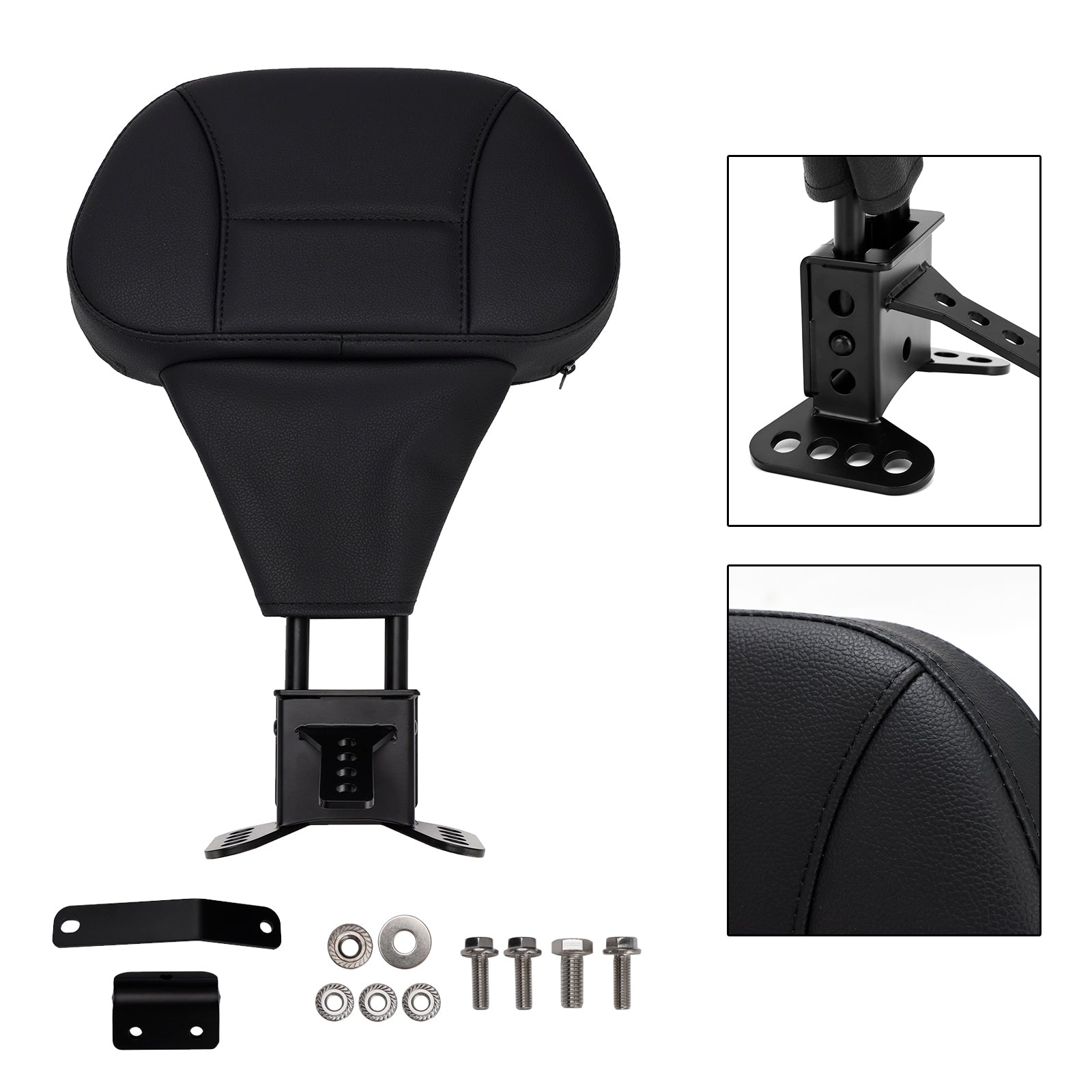 Coussin de dossier conducteur compatible avec Street Electra, Road Glide, Road King et Tri Glide (2009-2025)