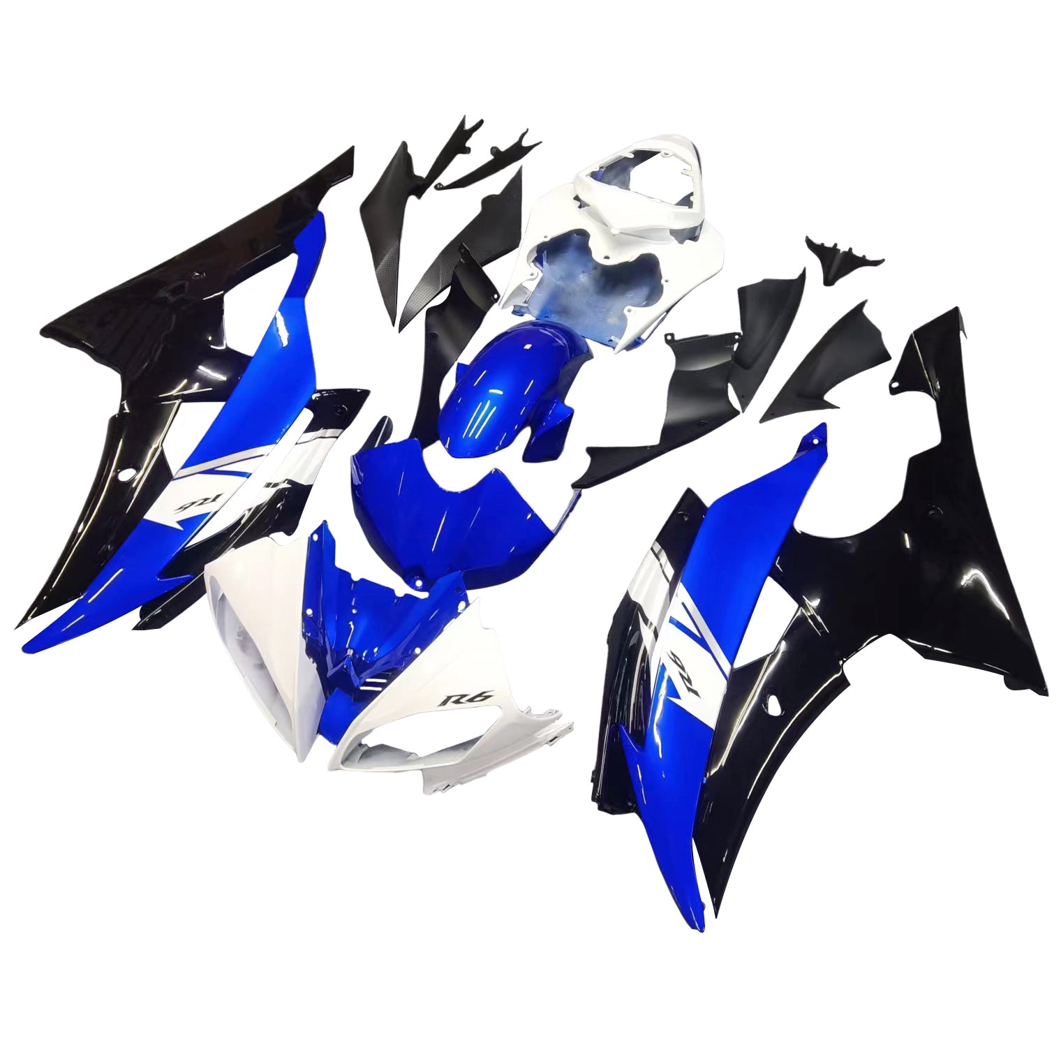 Injection Fairing Kit Bodywork Plastic ABS fit For Yamaha YZF 600 R6 2008-2016