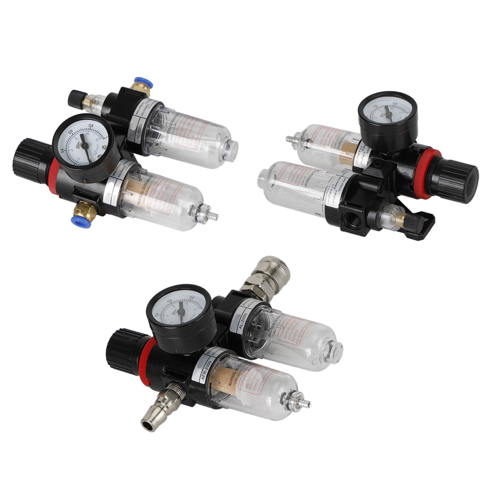 Válvula reguladora de presión de fuente de aire de tratamiento de filtro de aire AFC2000