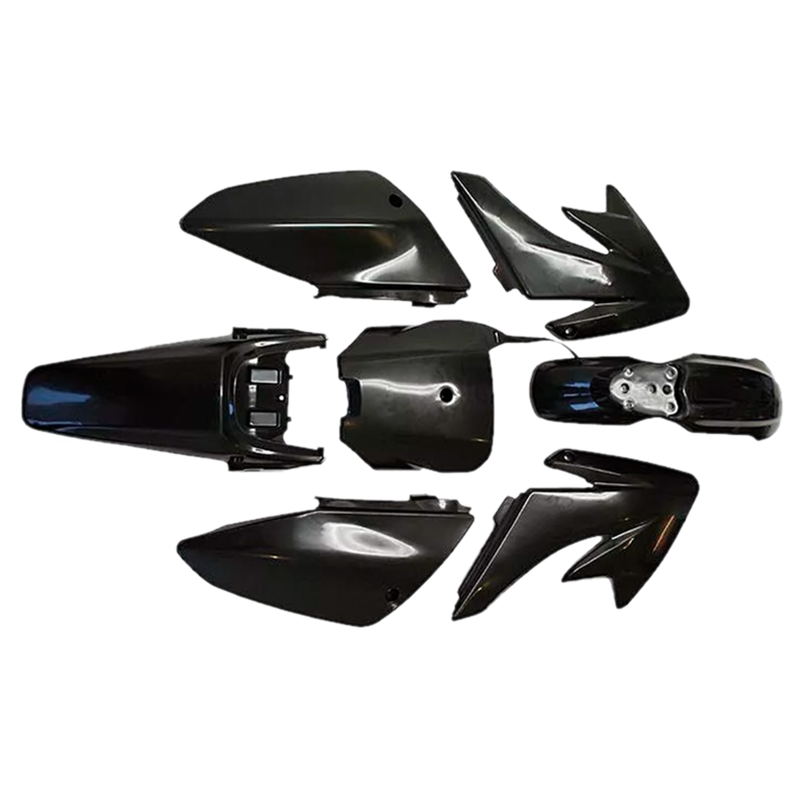 Kit carrosserie plastique et carénage garde-boue pour moto tout-terrain HONDA CRF70