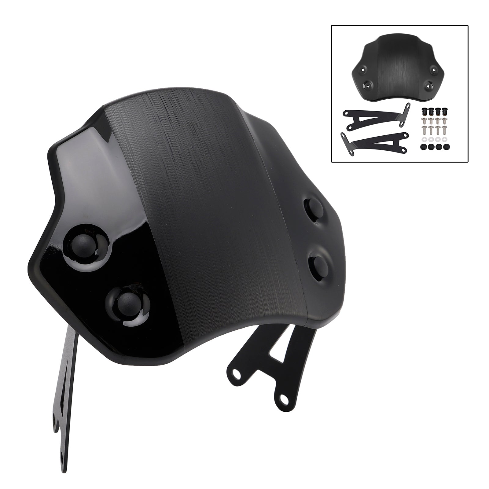 Przednia szybę dla motocykla Scrambler 400 x 2024-2025