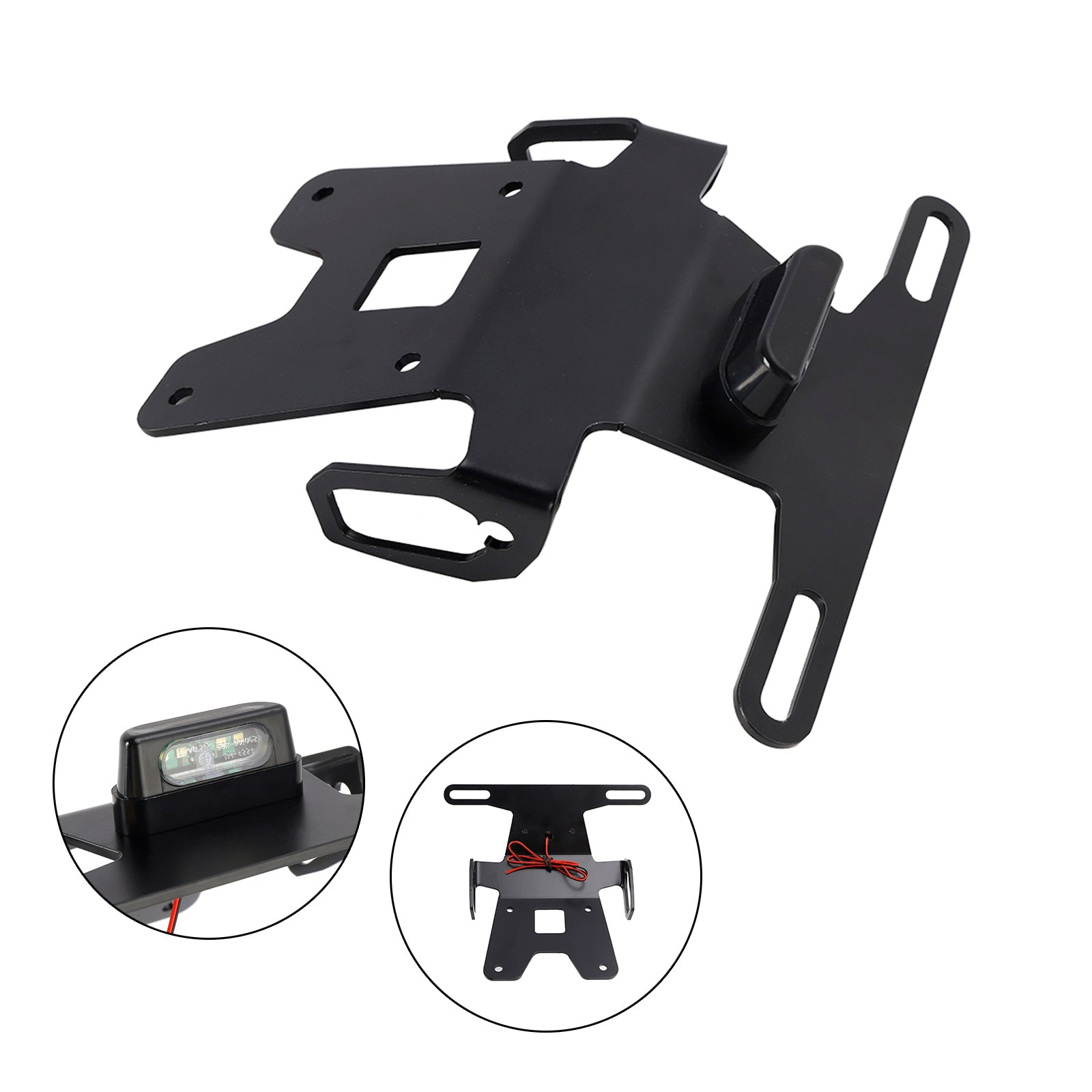 Supporto per la targa Supporto in lega di alluminio Kawasaki Z650RS 2022-2024