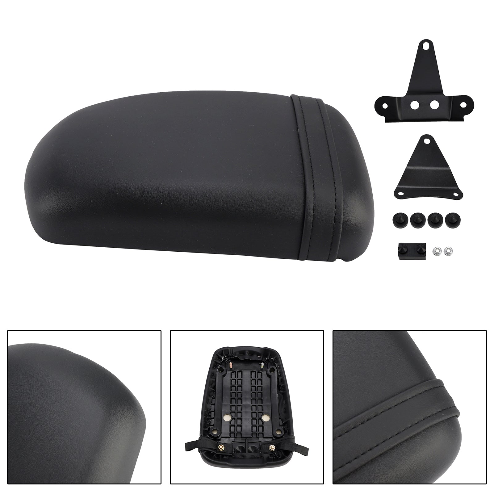 Cojín plano para asiento trasero de pasajero de poliuretano para Honda CMX 1100A/1100D (2021-2024).