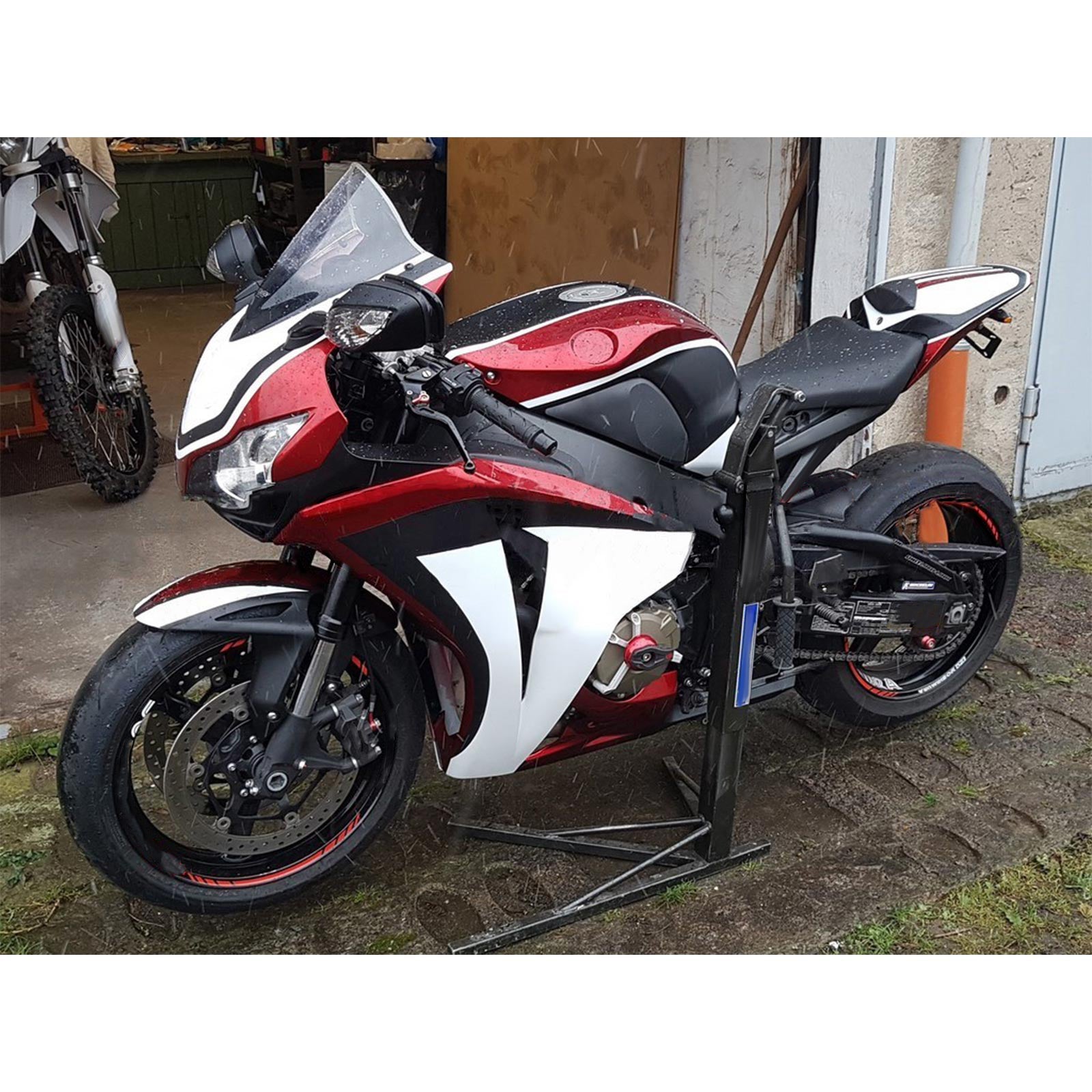 Kit de carénage injecté en plastique ABS pour Honda CBR1000RR 2008-2011