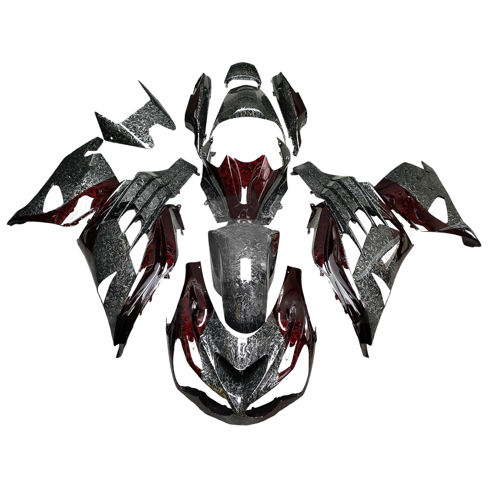 Kit carenatura iniezione per Kawasaki ZX14R ZZR1400 2012-2025