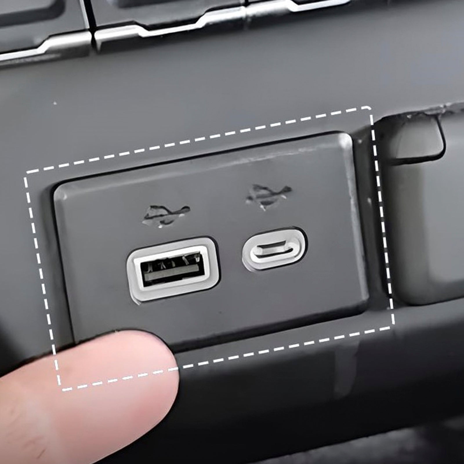 USB N USB-Cur Pour Chevrolet Silverado 2019-2024 (13529873 i 13549126)
