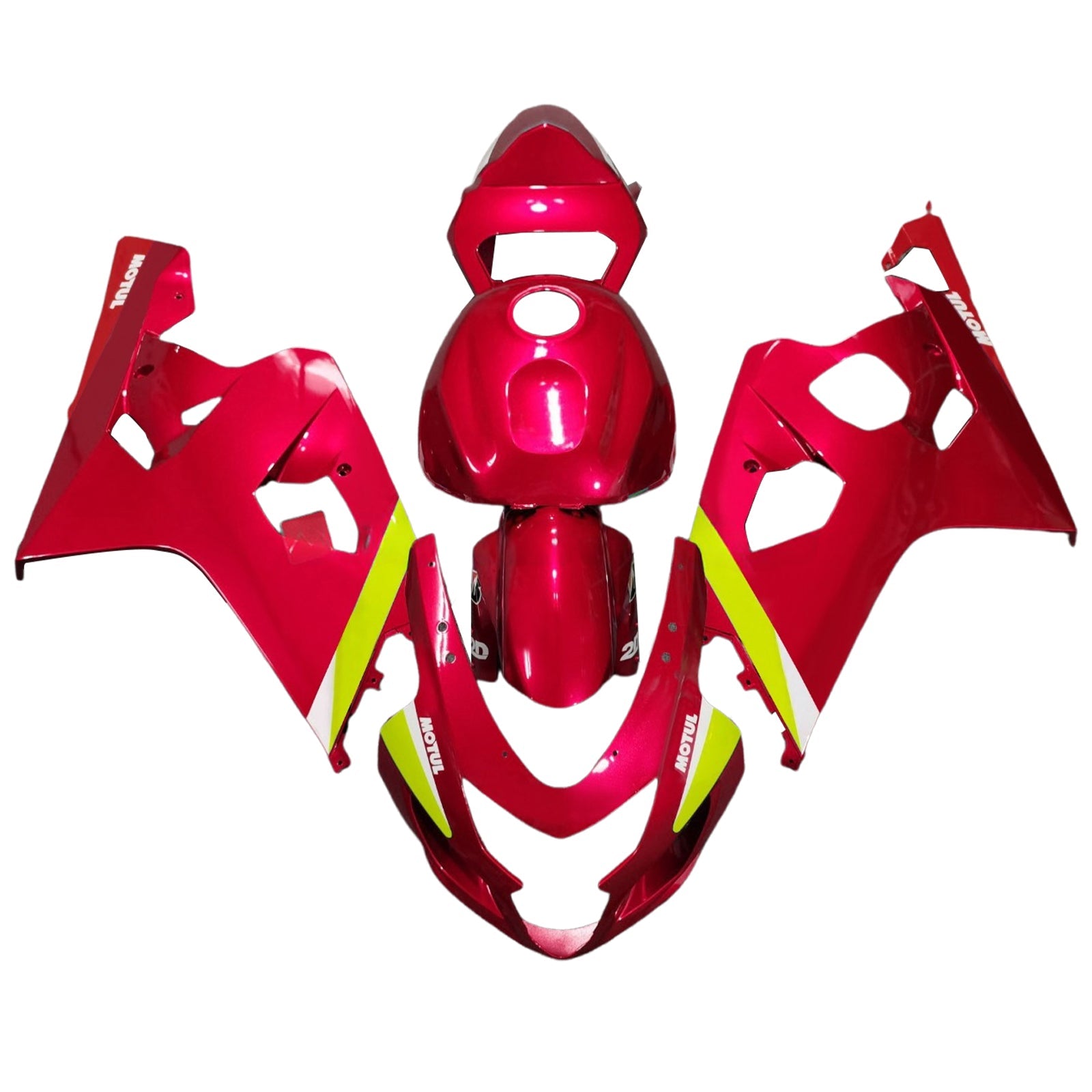 Kit de deficiencia inyectado en plástico AB para Suzuki GSXR 600/750 2004-2005 K4