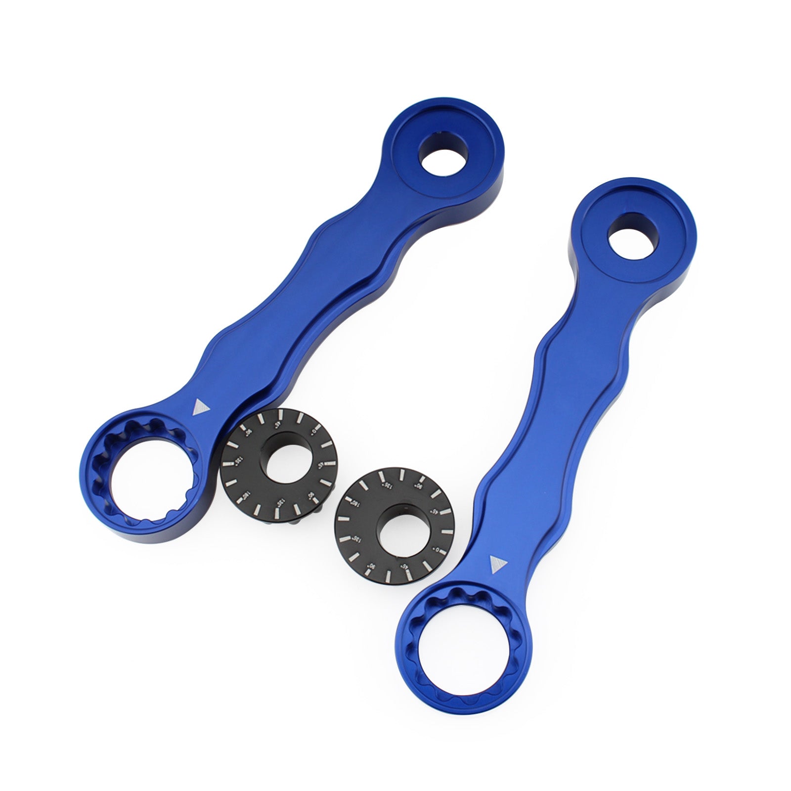 Kit di collegamento abbassamento regolabile per Suzuki DRZ400/E/S/SM 00-17 RM125/200 96-00 Blu