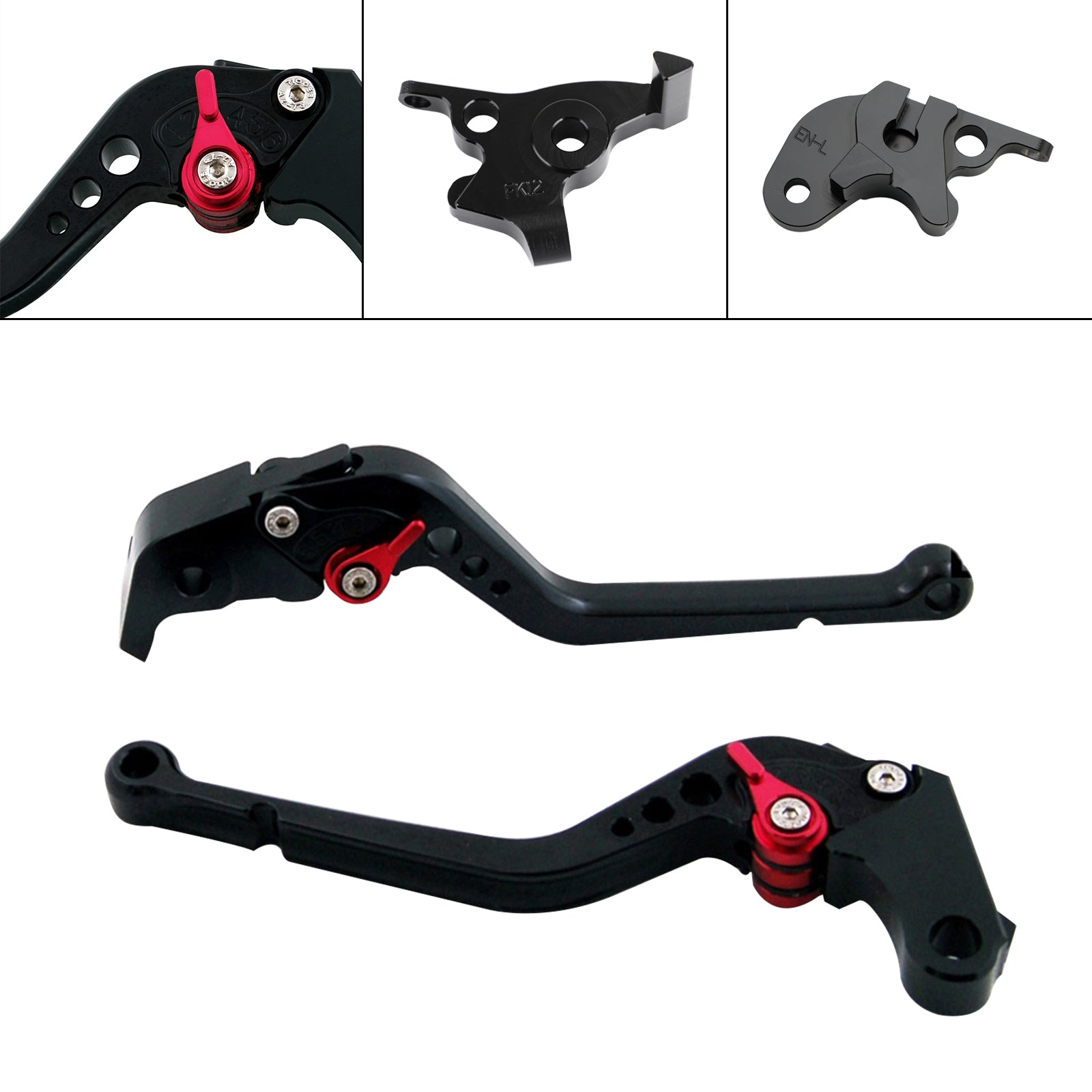 CFMOTO 250NK ABS 150NK 2019-2021: n pitkä jarru- ja kytkinvipu