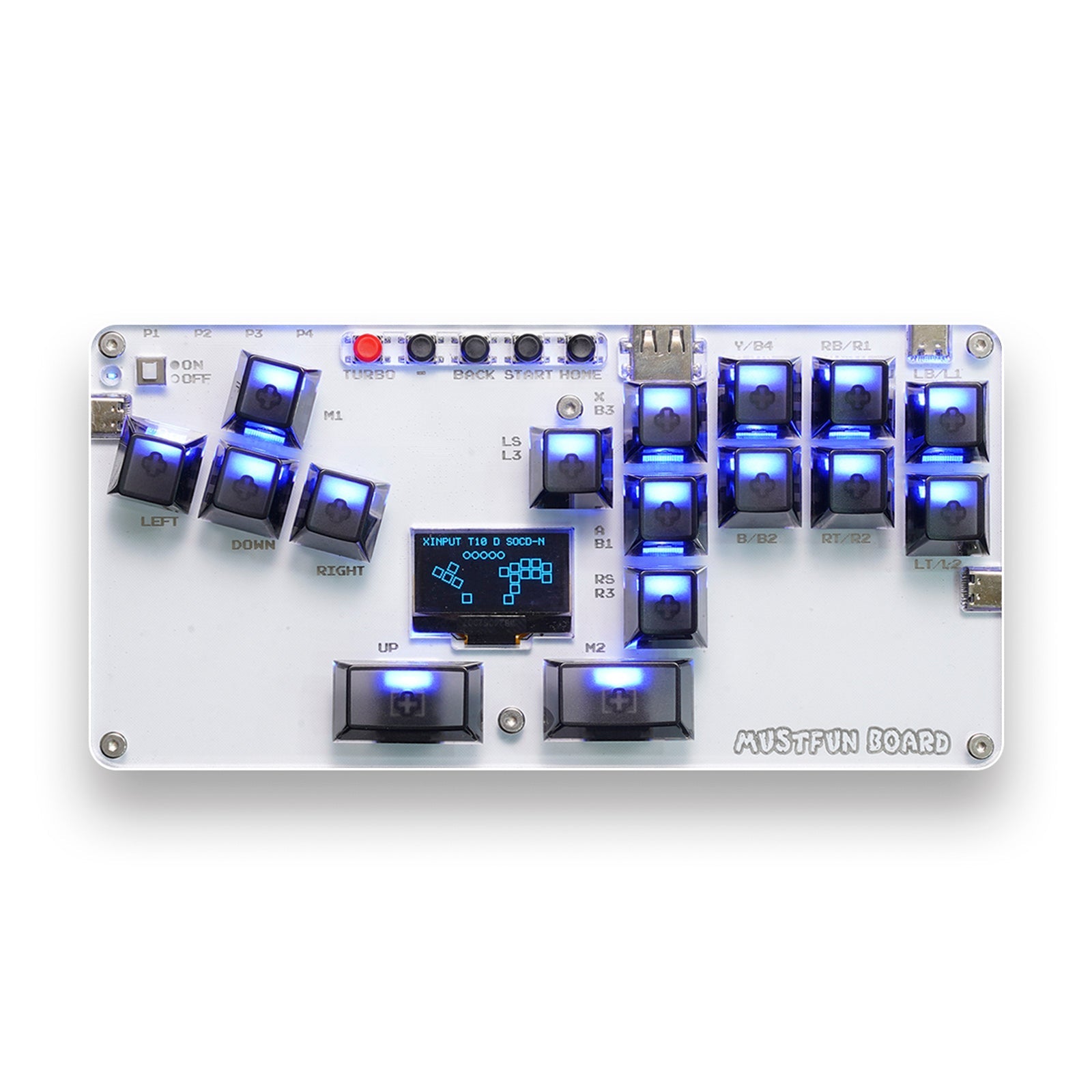 MENSFUN HITBOX mini Stick brez palice za PC/PS3/PS4/Switch itd.