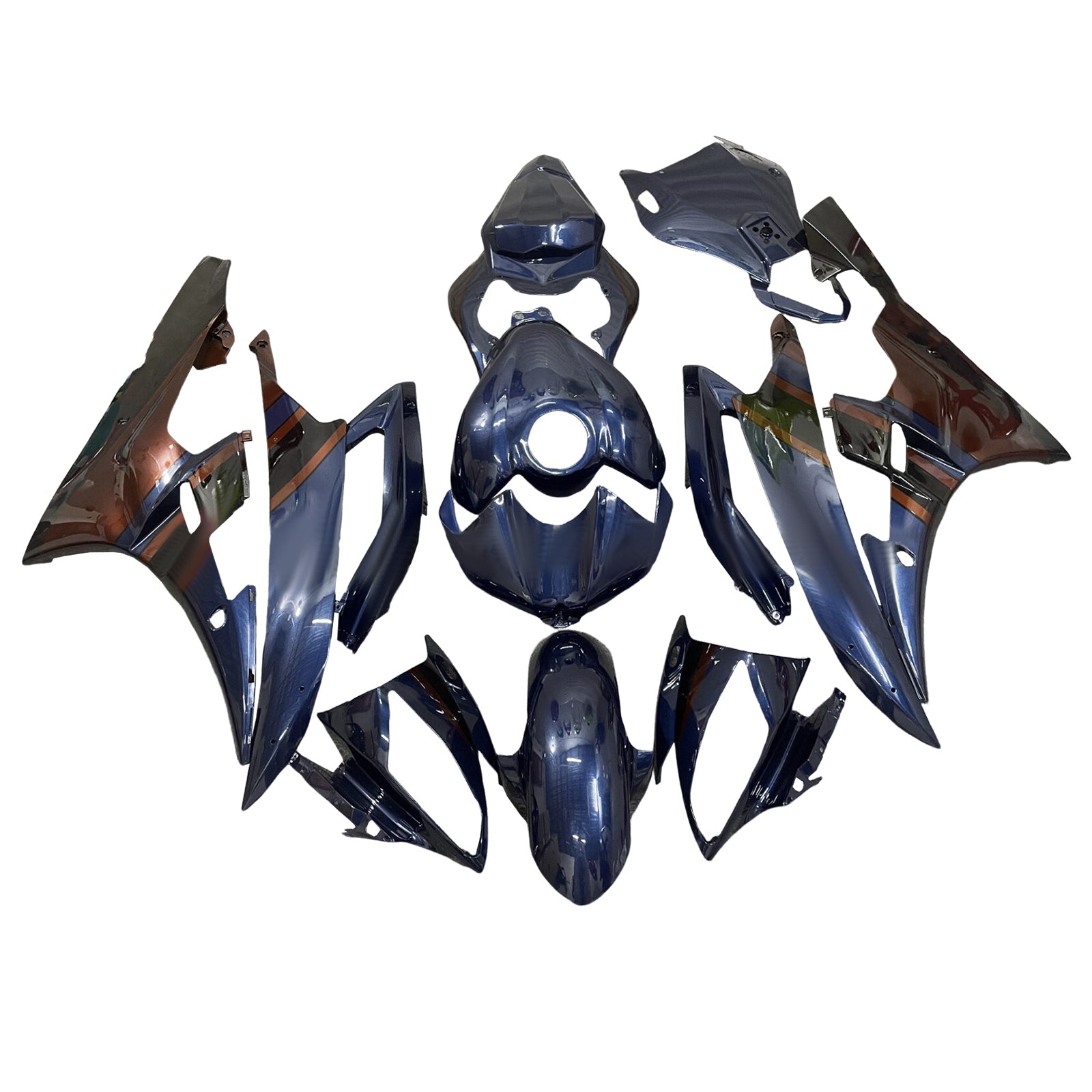 Komplet oklepa iz ABS plastike za Yamaho YZFR6 YZF-R6 2006-2007