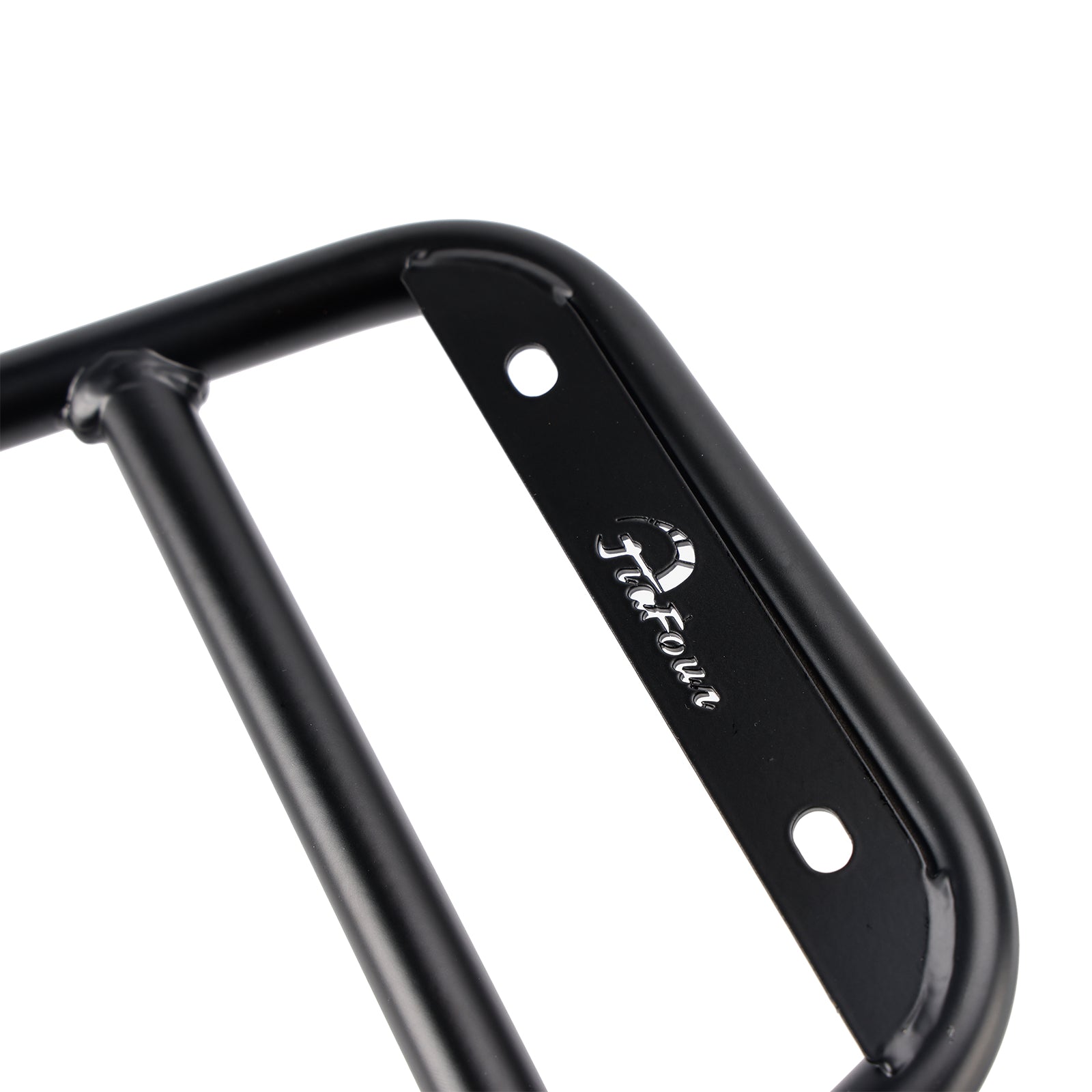 Matzwarte bagagedrager achterop, compatibel met Husqvarna Vitpilen 125/250/401 (2024-2026).