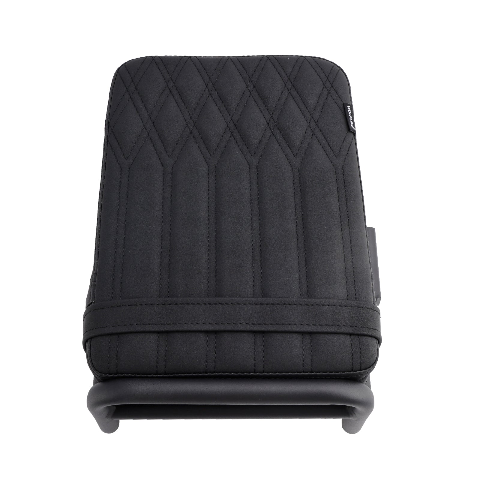 Musta litteä matkustaja satula Honda CT125 Hunter Cub 2020-2023