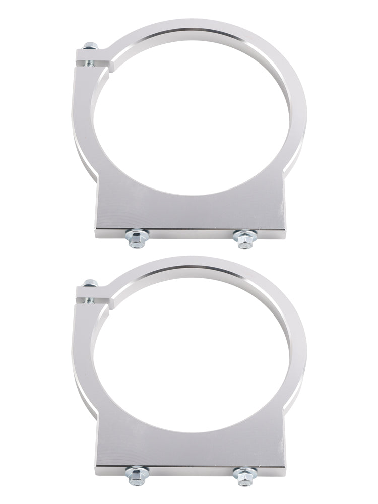 Set van 2 houders voor 2 lb lachgasfles (flesdiameter : 4-3/8 in)