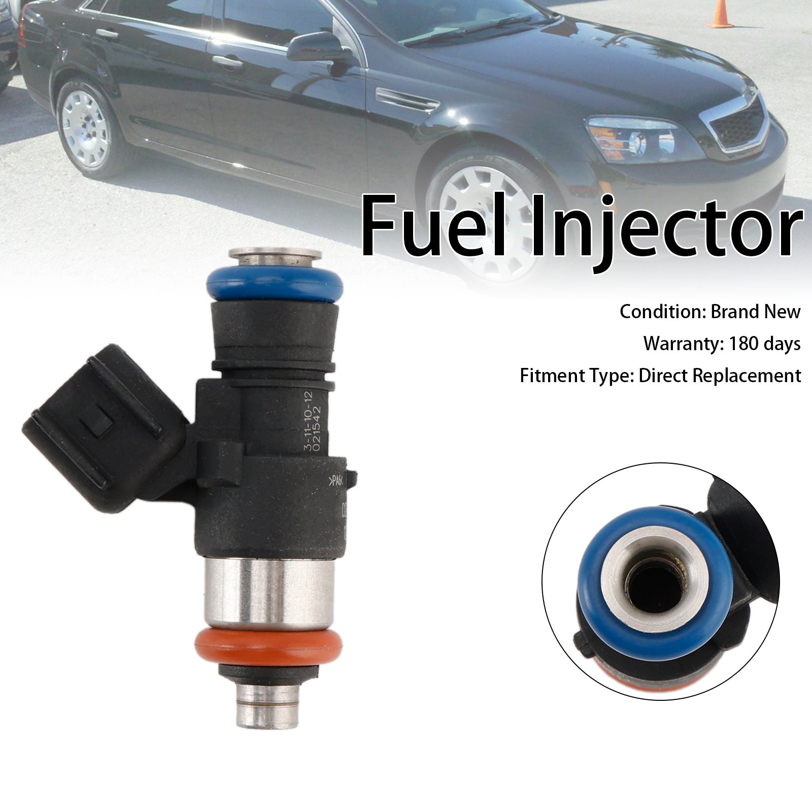 Injecteur de carburant 12639221 pour Chevrolet Caprice PPV 6.0L V8 2011-2017