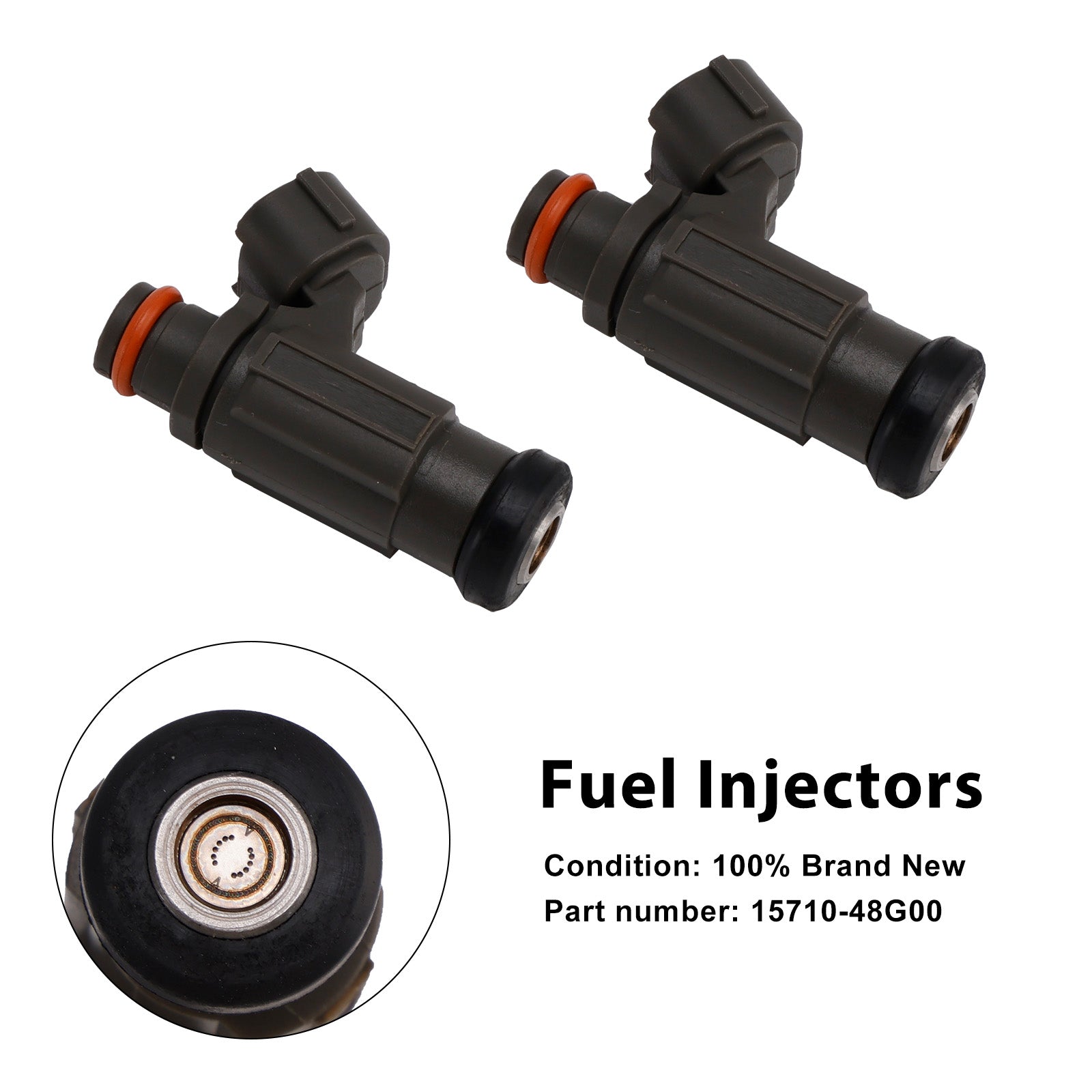 Suzuki Boulevard M109R C109R M90 GSX-R600 Iniettori di carburante 15710-48G00 (confezione da 2)