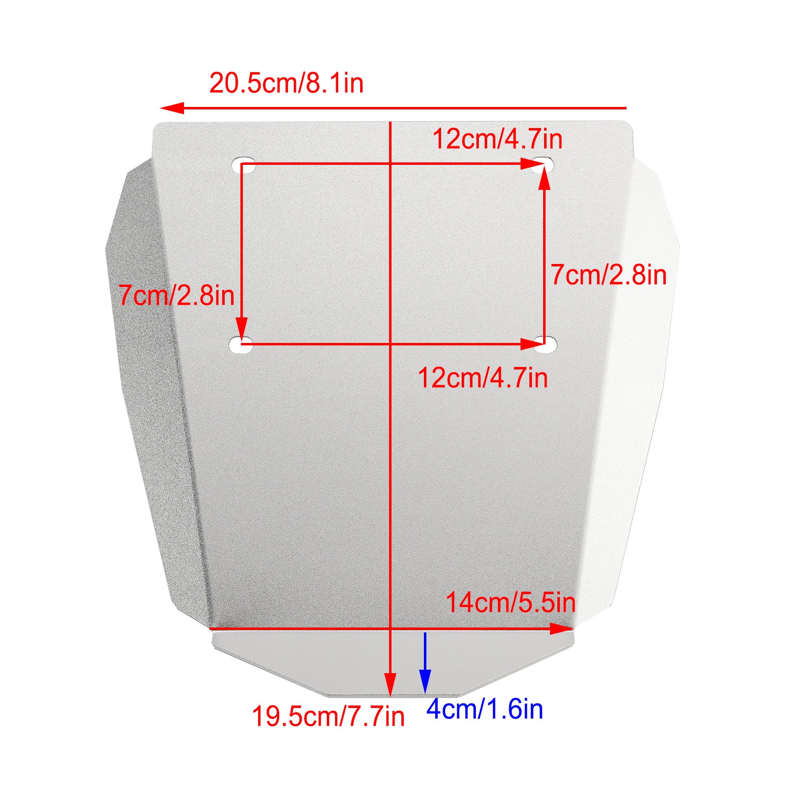Alumiinialumiini alluminium Bust for Connection Control -alumiinia varten BMW R1300GS 2023-2024