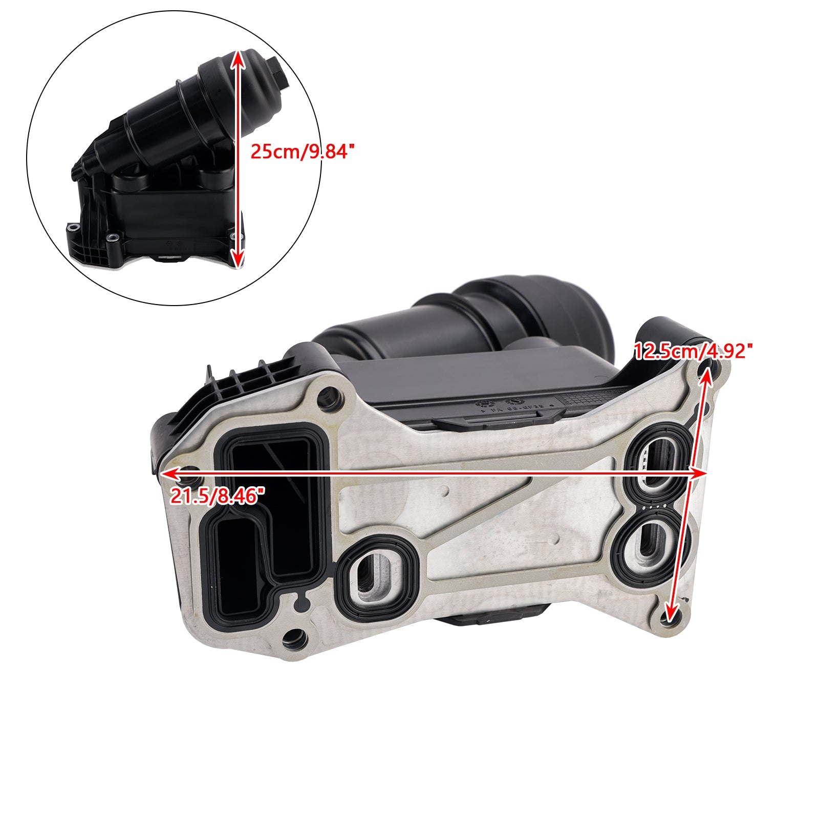 Caso de filtro de aceite 7800066 para BMW F20 F21 2011-2019 F22 F87 2012-2020 E90