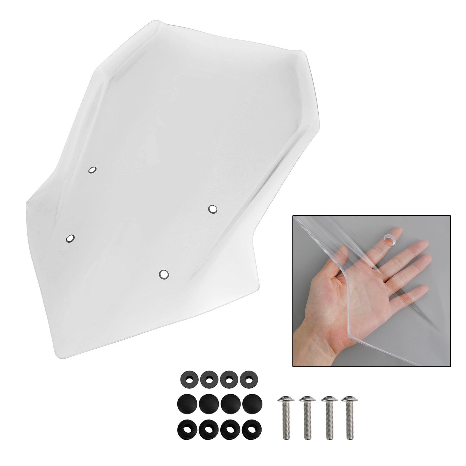 Parabrezza Parabrezza per Yamaha Tracer 900/GT 2018-2020 Tracer 9/GT 2021-2023