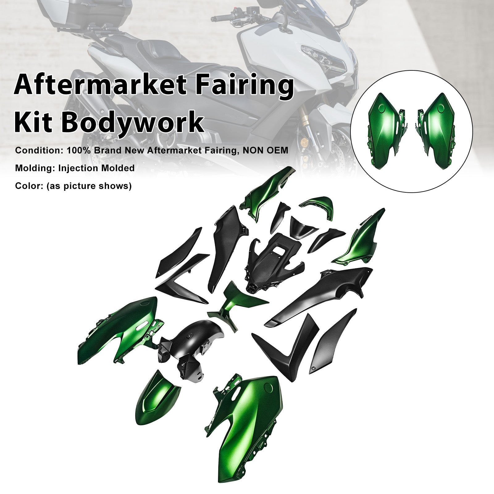 Kit de carénage d'injection pour Yamaha TMAX560 (2025-2026)