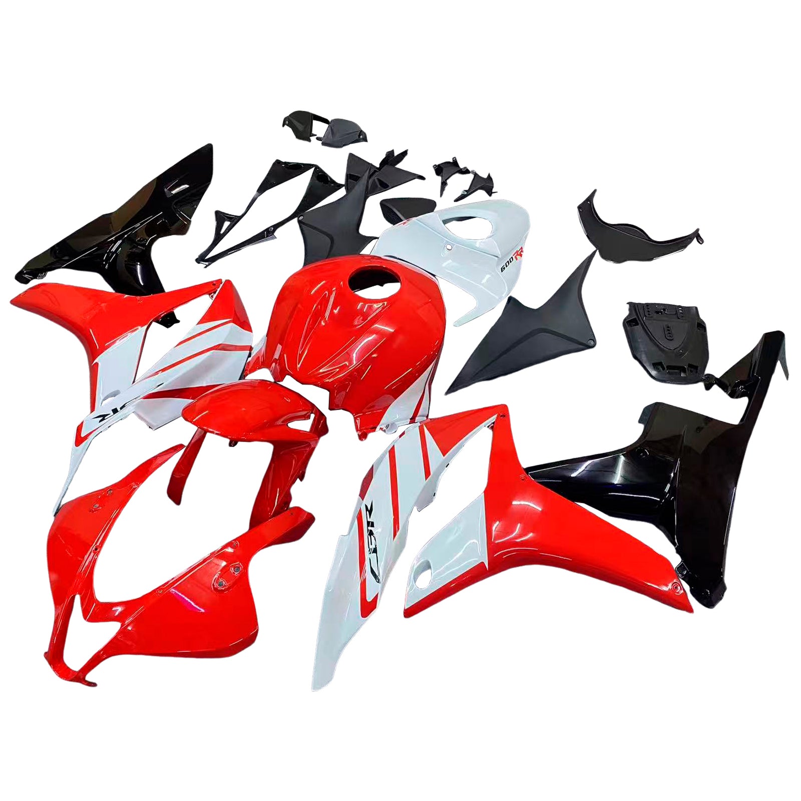 ABS Plastic Kairing Kit voor Honda CBR600R 2007-2008 F5
