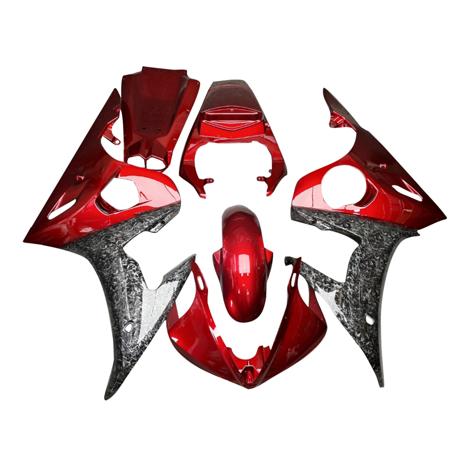 Kit de carenado de inyección para Yamaha YZF-R6 2003-2004 y R6S 2006-2009