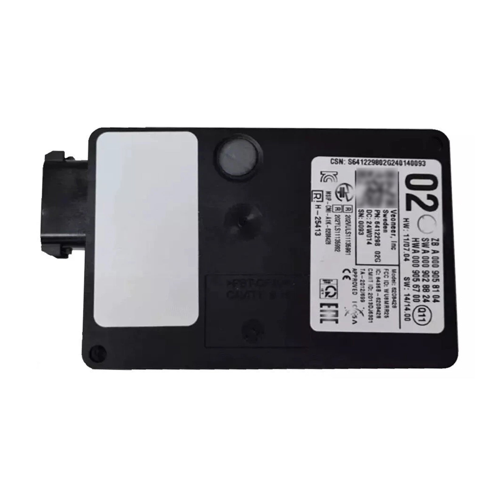 Mercedes Class S (C217) 2014-2019 Nuevo sensor de radar Unidad de control distrital A0009058104
