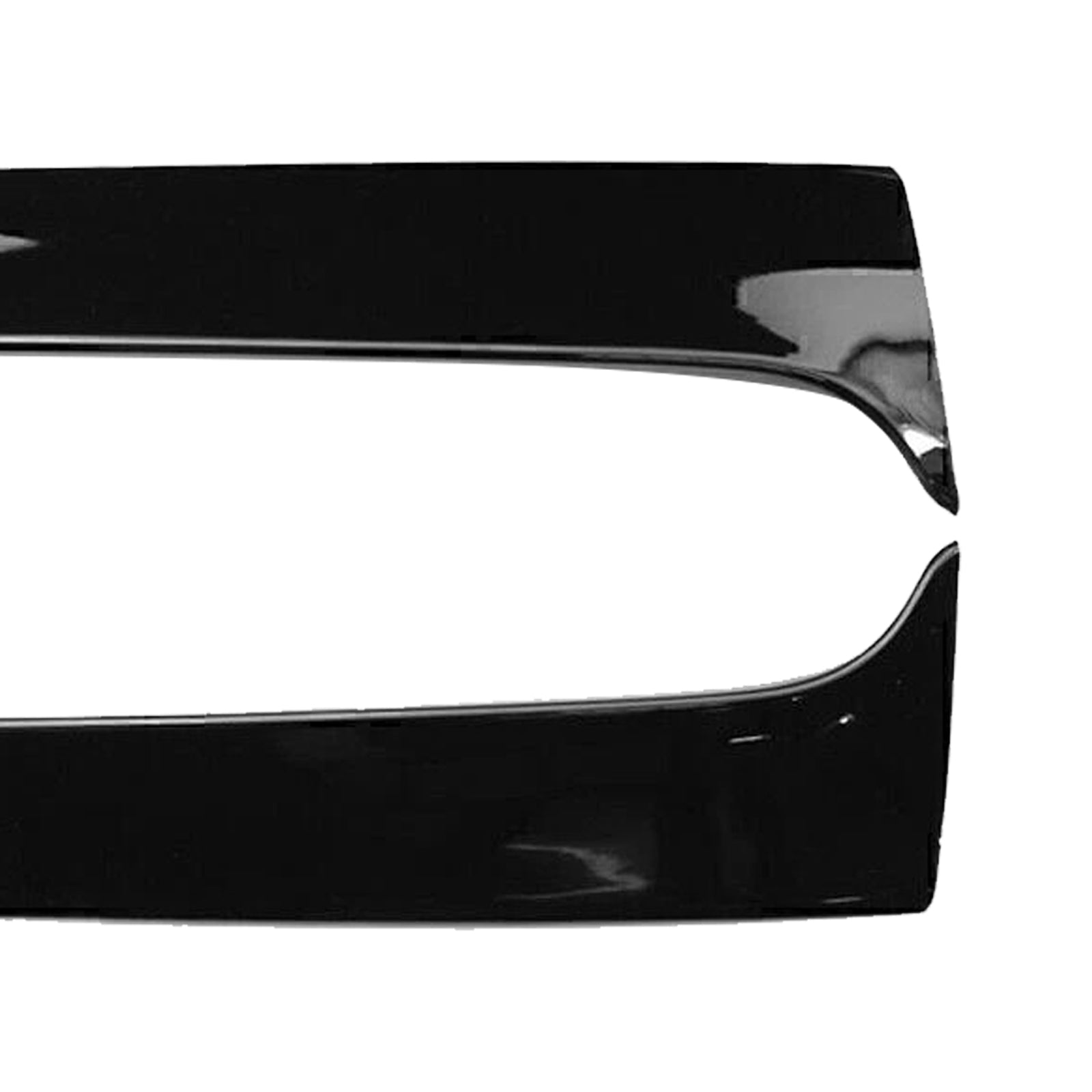 Paire de becquets latéraux de lunette arrière noir brillant pour VW Golf 7 Variant Wagon 2013-2017