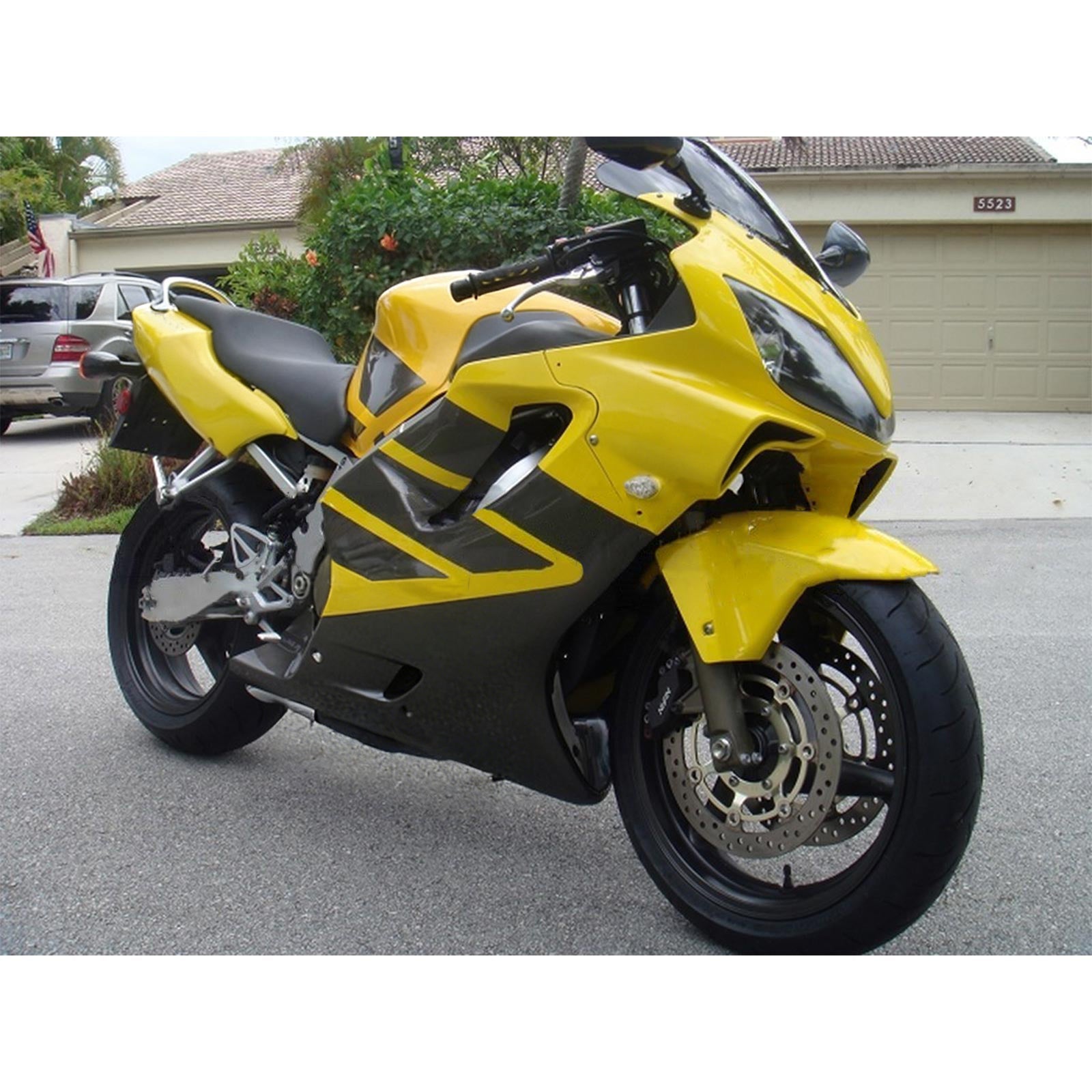 Kit de carénage par injection, carrosserie en plastique ABS pour Honda CBR600 F4i 2004-2007