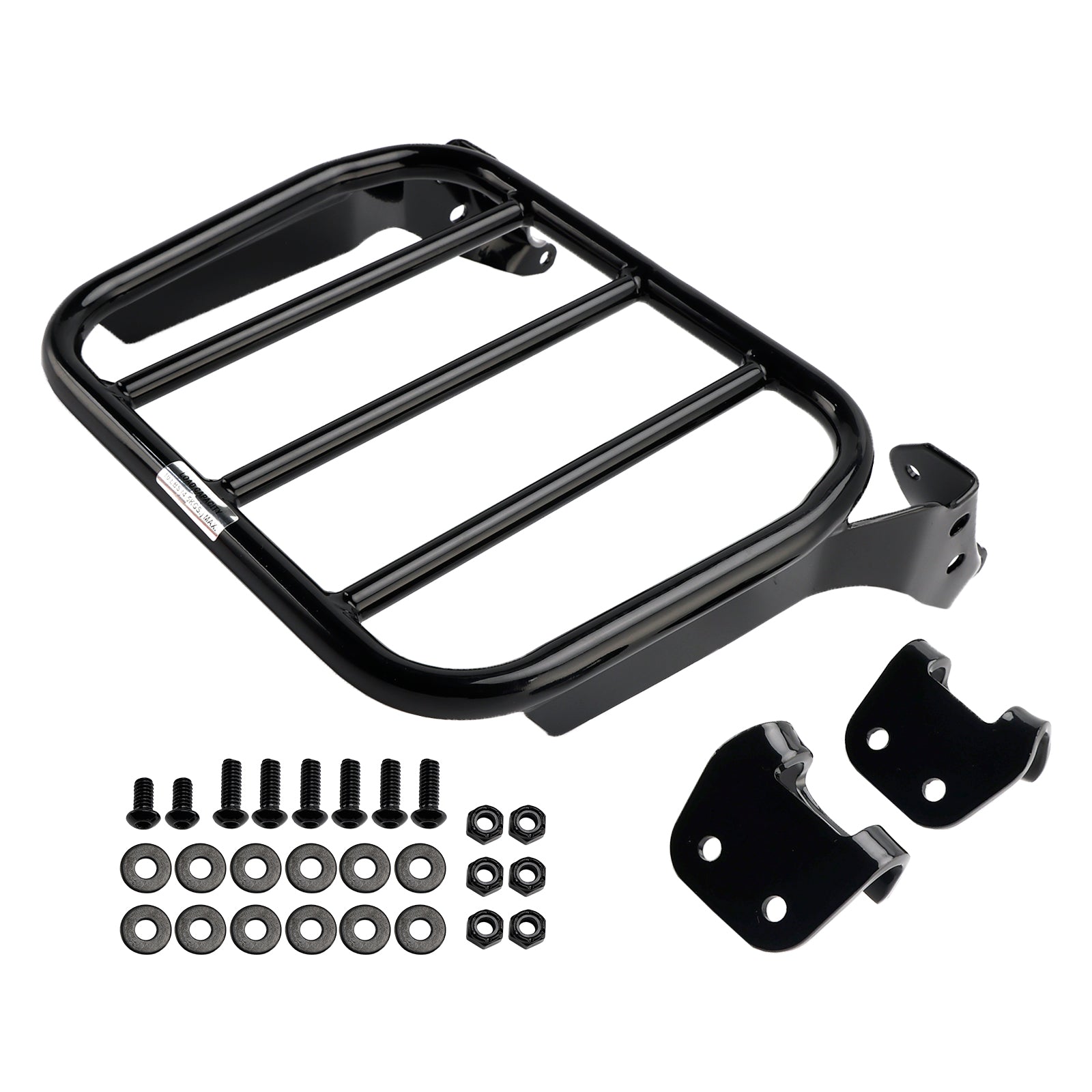 Sissy Bar Sport, porte-bagages pour Fat Bob Low Rider Sport Glide 2018-2025, noir