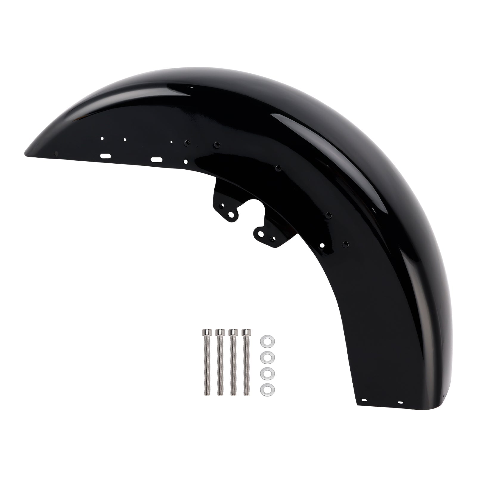 Guardería de barro delantero de acero para Harley-Davidson Electra Glide Ultra Classic Low-Flhtcul 2015-2016