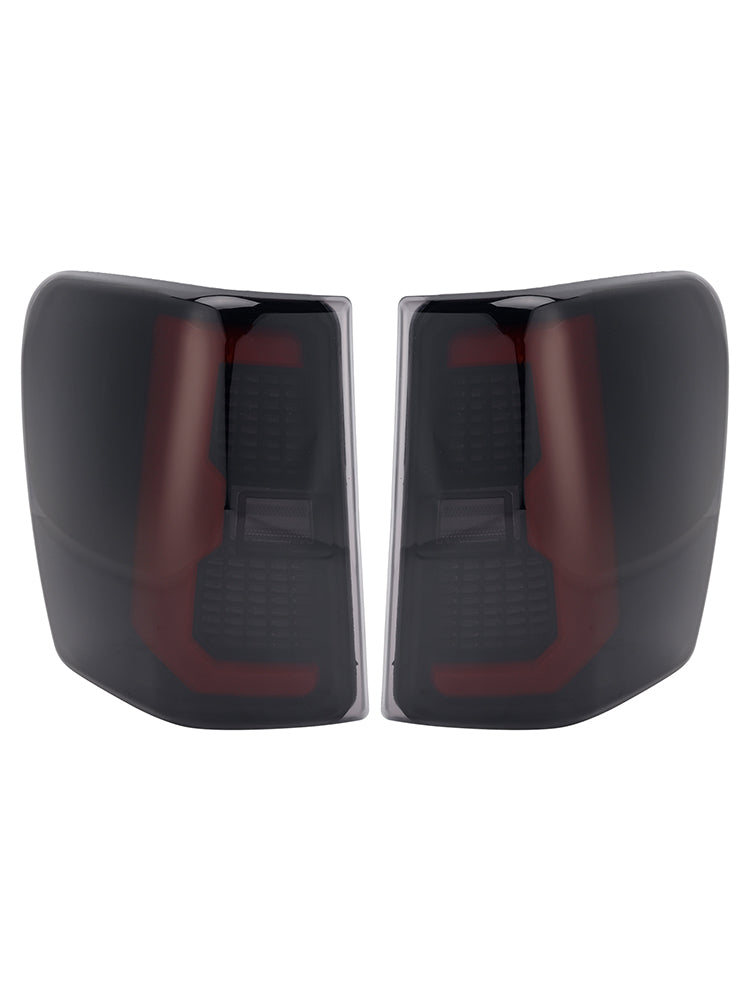Feux arrière de freinage noirs fumés pour Jeep Grand Cherokee (1999-2004), lot de 2