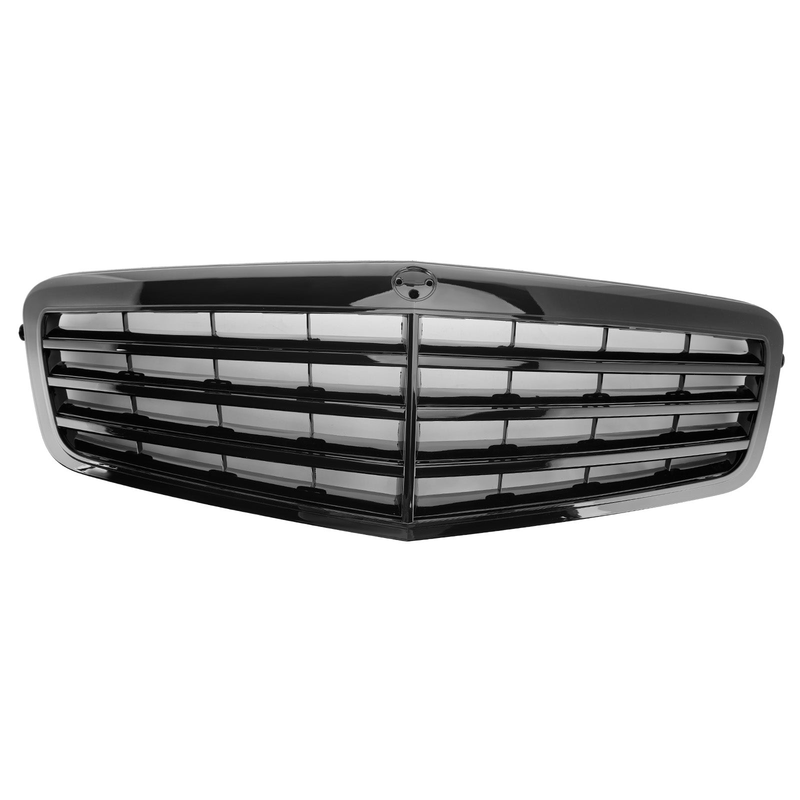Parrilla delantera negra para Mercedes-Benz Clase E W212 E350 E550 2010-2013
