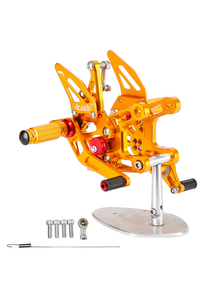 2021-2023 Kawasaki ZX-10R ZX10R Poggiapiedi comandi posteriori oro