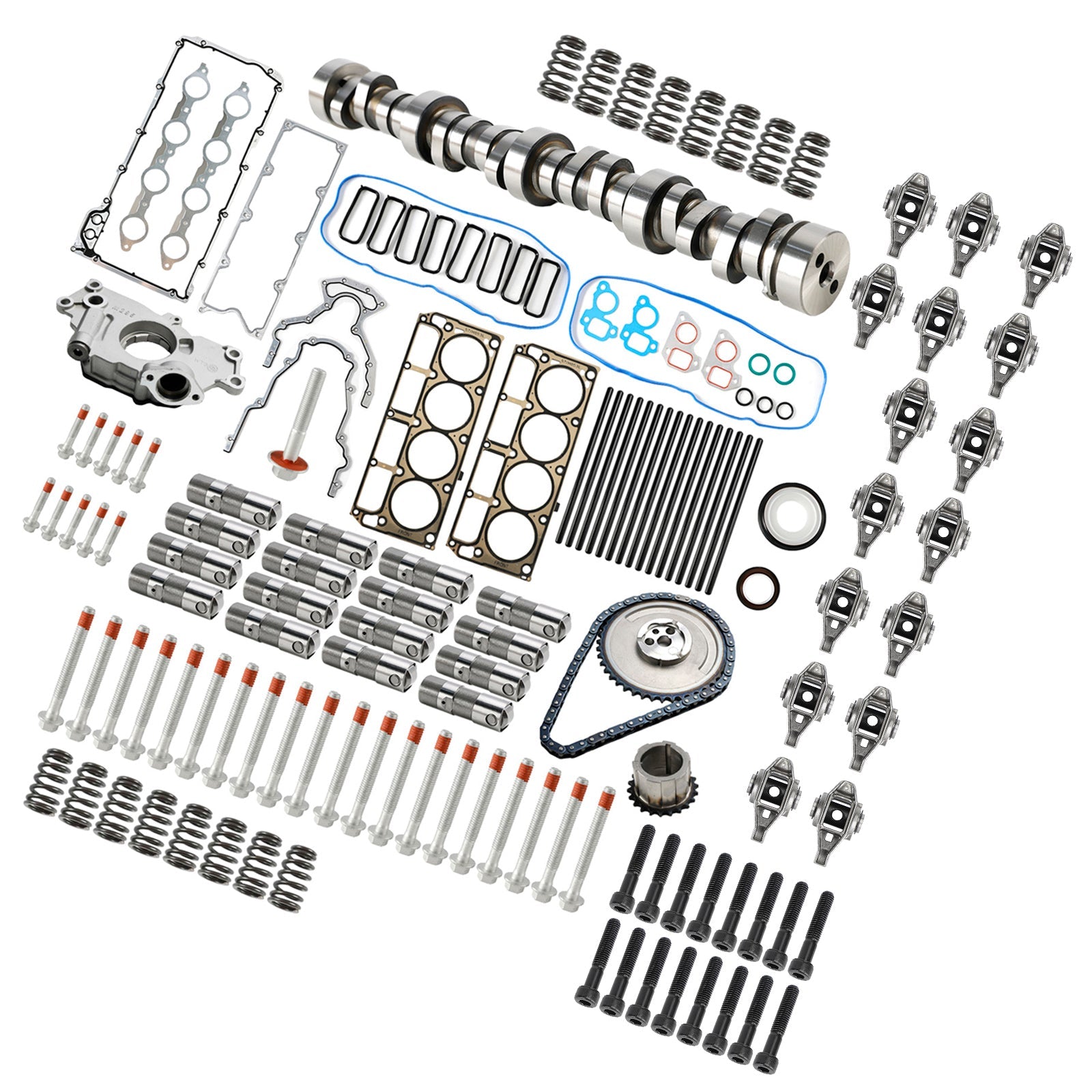 Sloppy Mechanics Stage 2 Cam Rocker Arm Kit za LS1 4.8 5.3 5.7 6.0