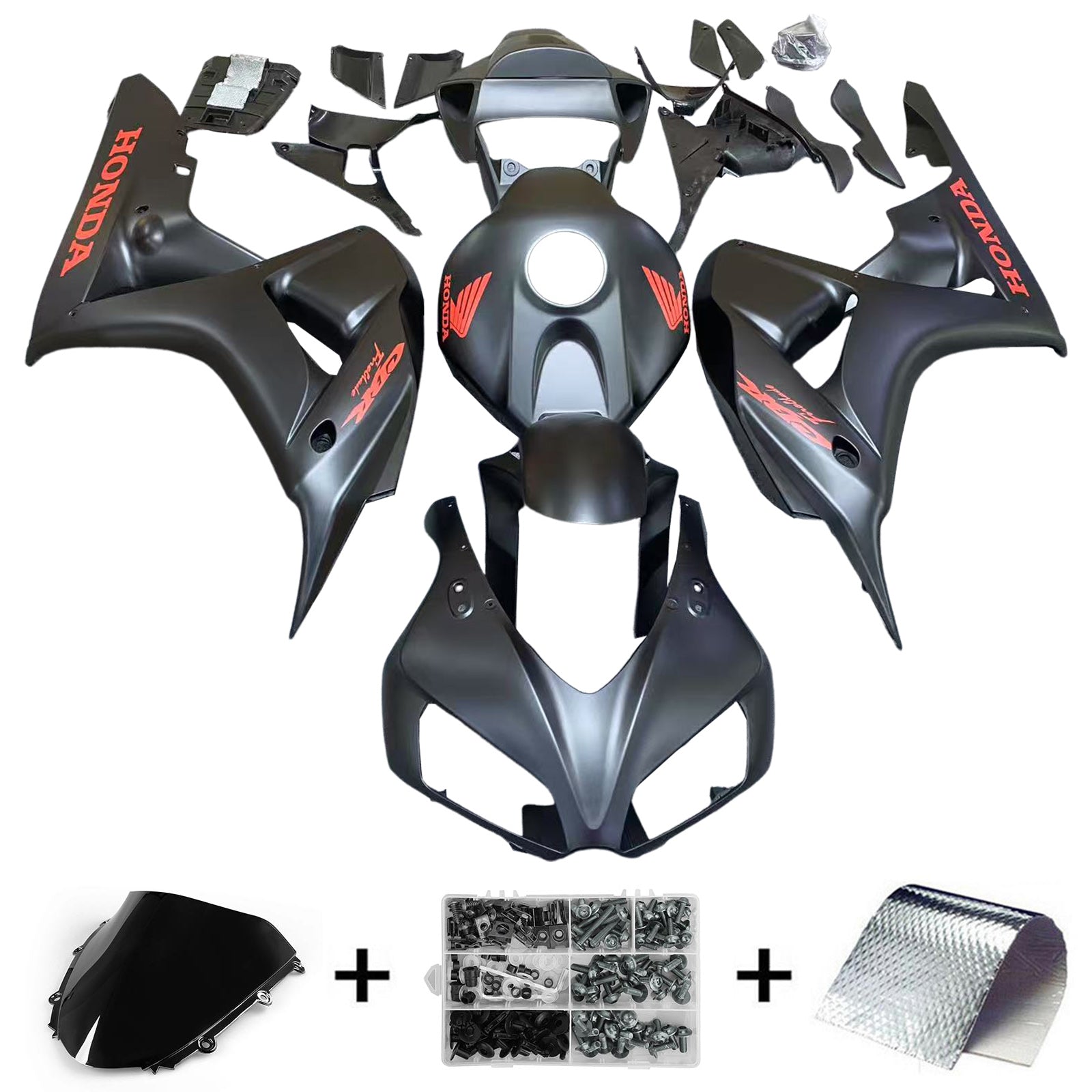 ABS Plastic Kairing Kit voor Honda CBR1000RR 2006-2007