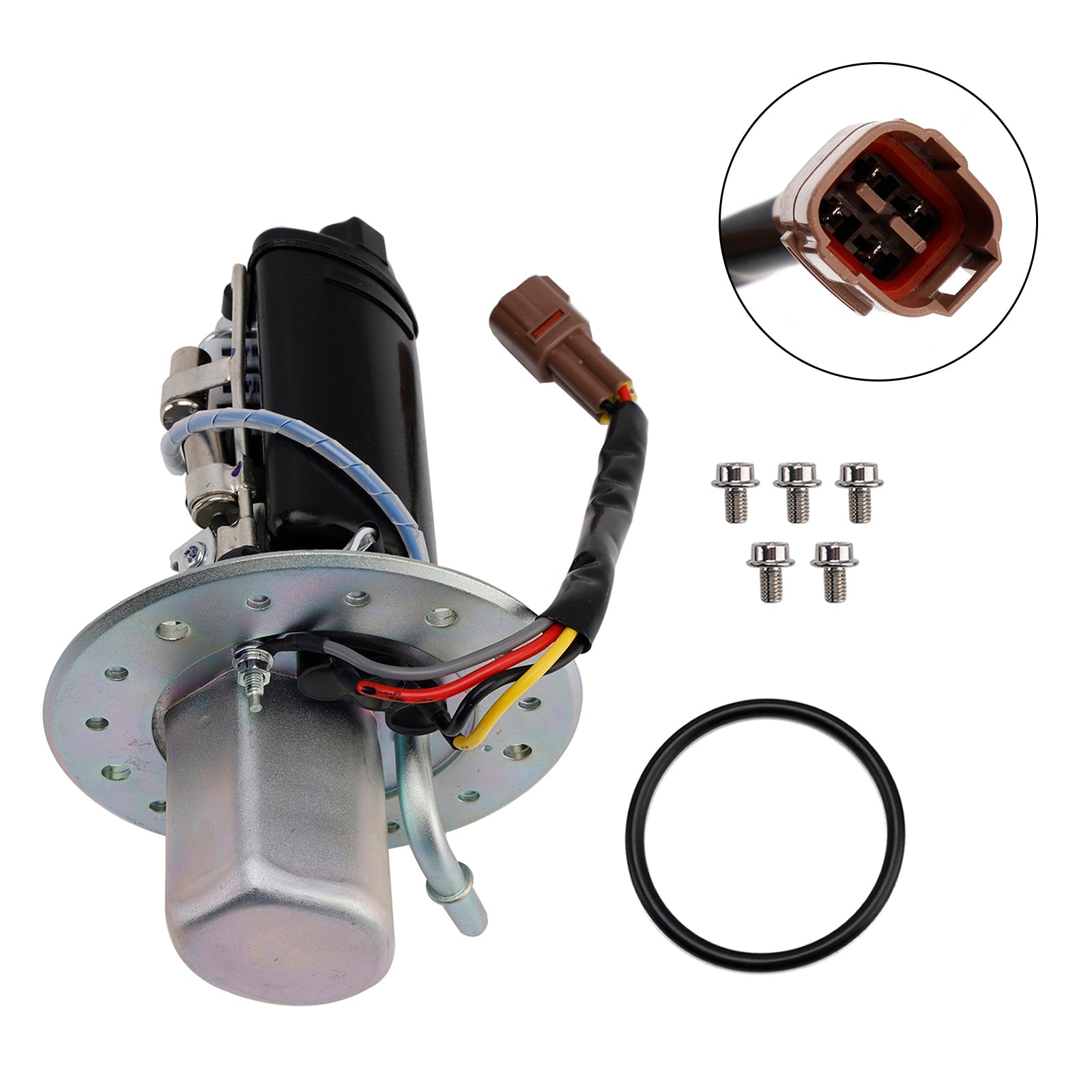 Pompa carburante per Suzuki GSX-R750 K1-K3 (2001-2003) : riferimenti 15100-35F00, 15100-35F01 e 15100-35FV0.