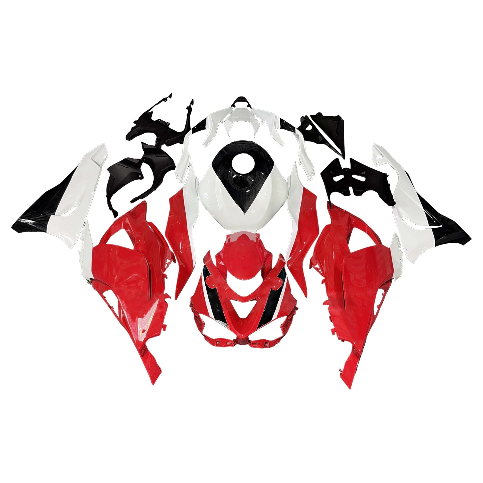 Kit di carenatura a iniezione, corpo di plastica ABS per Kawasaki ZX-6R 2024-2025