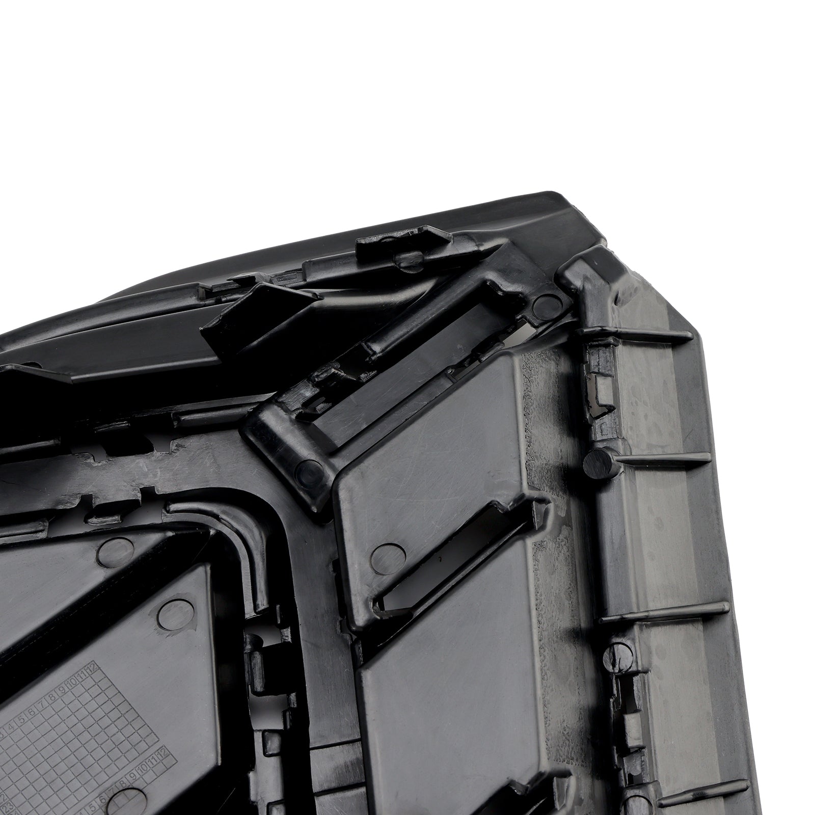 Glanzend zwarte voorbumpergrille voor Audi Q3 S-Line 2019-2022 (2 stuks)