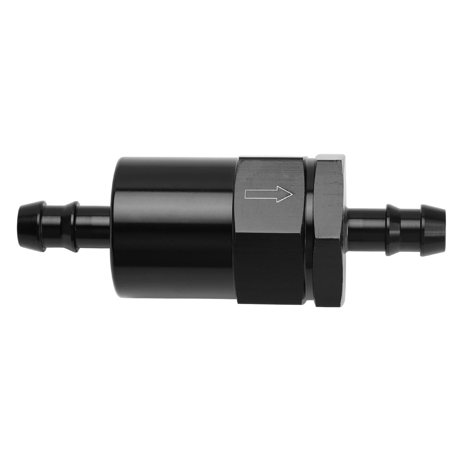 Črn adapter za filter za elektronski vbrizgalnik goriva v linijskem sistemu, 3/8"s 30-mikronskim filtrirnim elementom