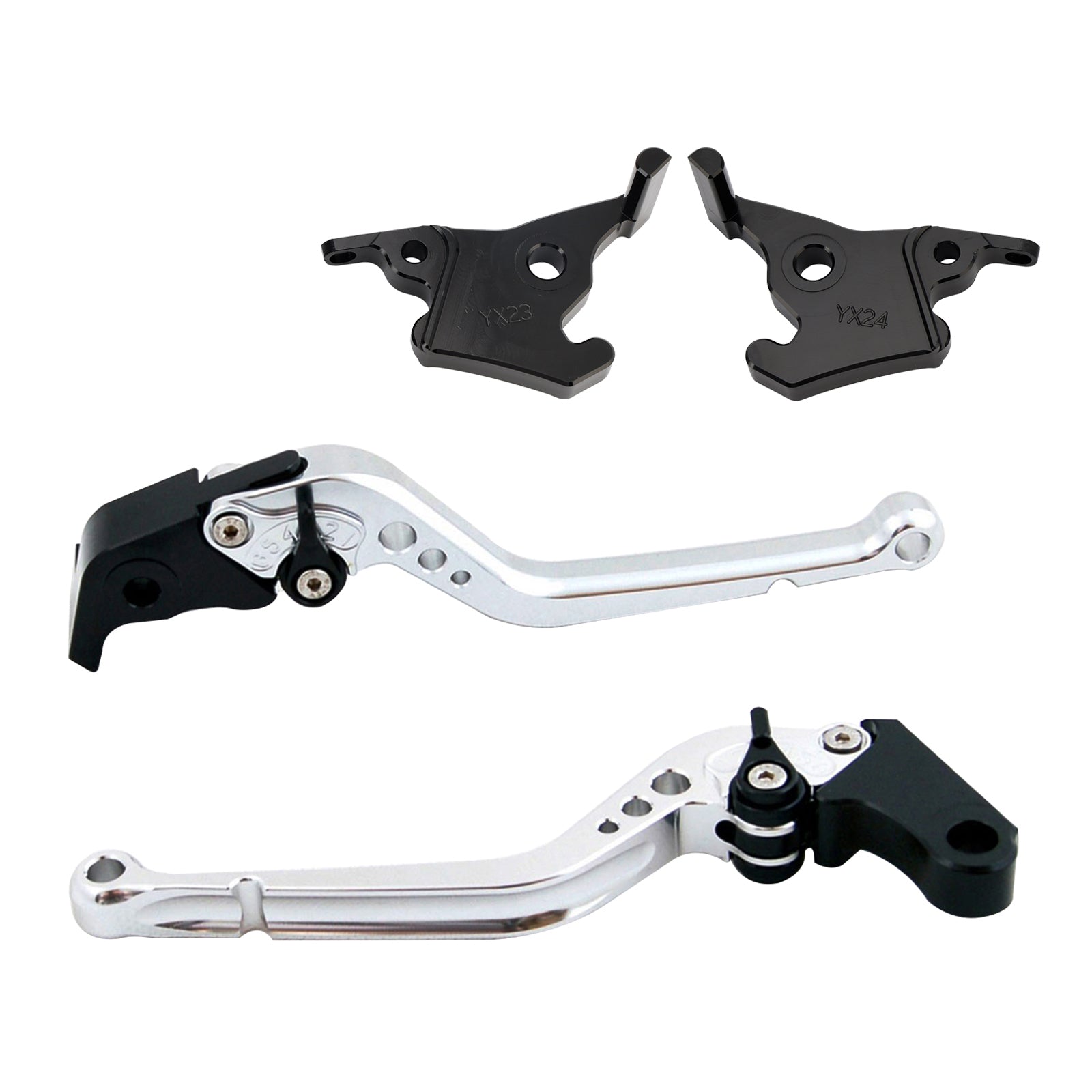 Levier d'embrayage et de frein long pour YAMAHA XMAX 300 (2023-2025)