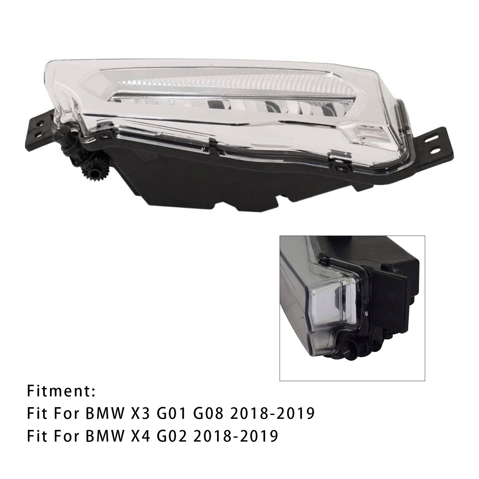 Luce della nebbia antincendio prima di destra al LED per BMW X3 G01 G08 X4 G02 2018-2019 63177412528