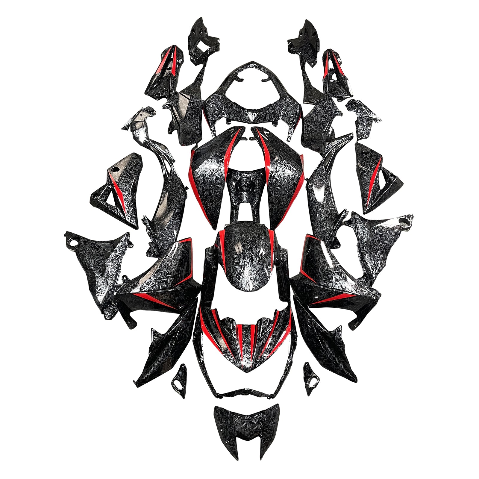 Injection Fairing Kit Bodywork Plastic ABS fit For Kawasaki Z800 2013-2018