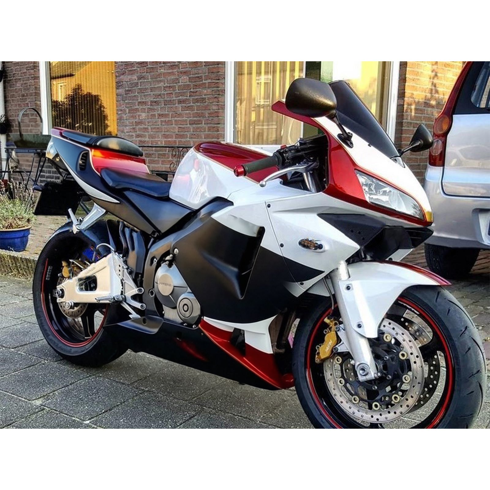 Kit de carénage par injection, carrosserie en plastique ABS pour Honda CBR600RR 2003-2004 F5