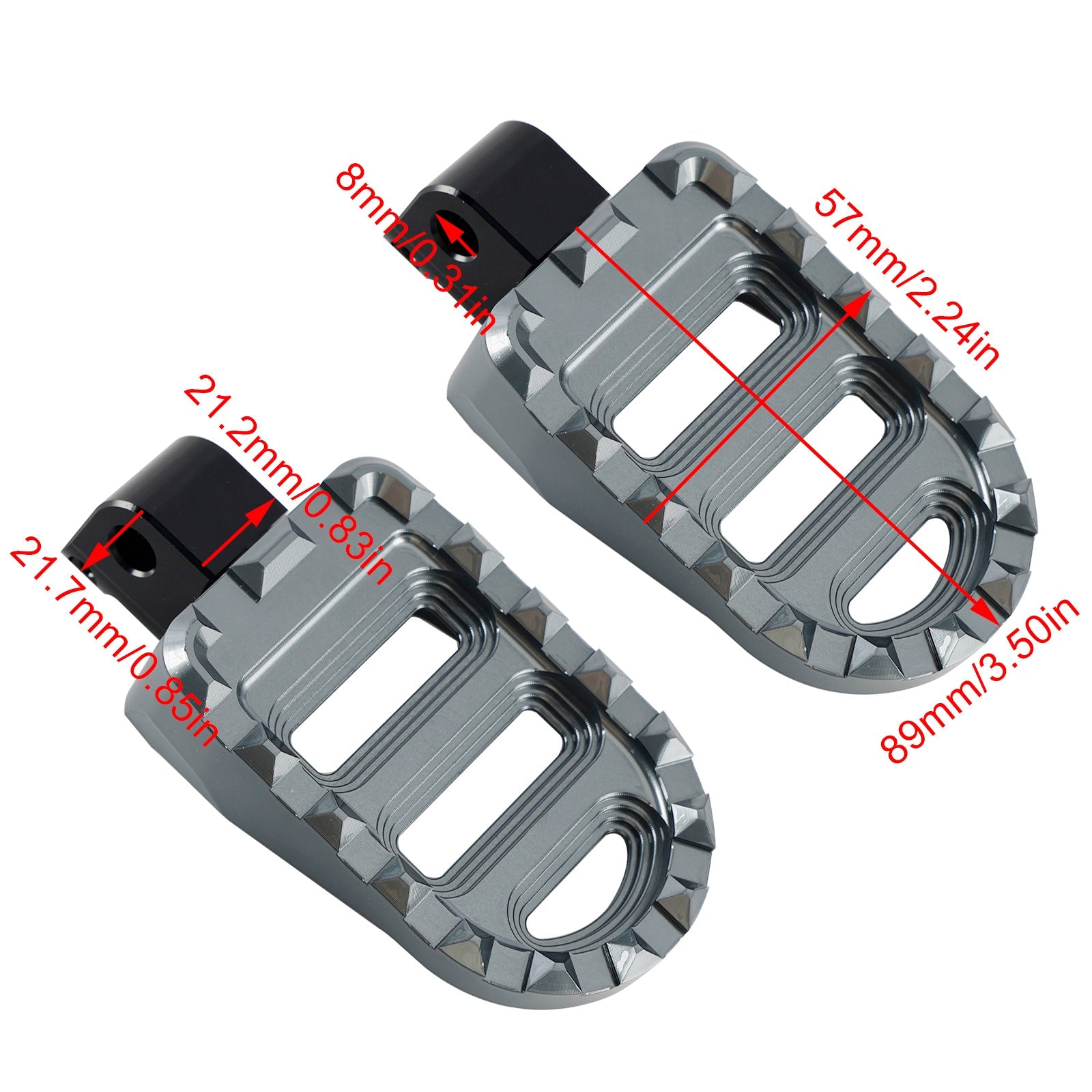 Reposapiés delantero para BMW R1250RT K1600B K1600GT K1600GTL 2018-2023