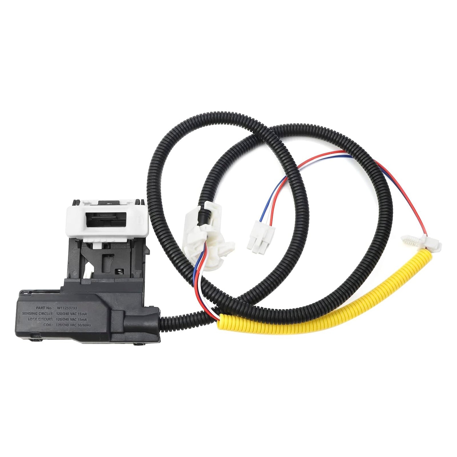 Zespół blokady pokrywy pralki W11307244 W10682535 i zatrzask pokrywy W10837741 dla Maytaga