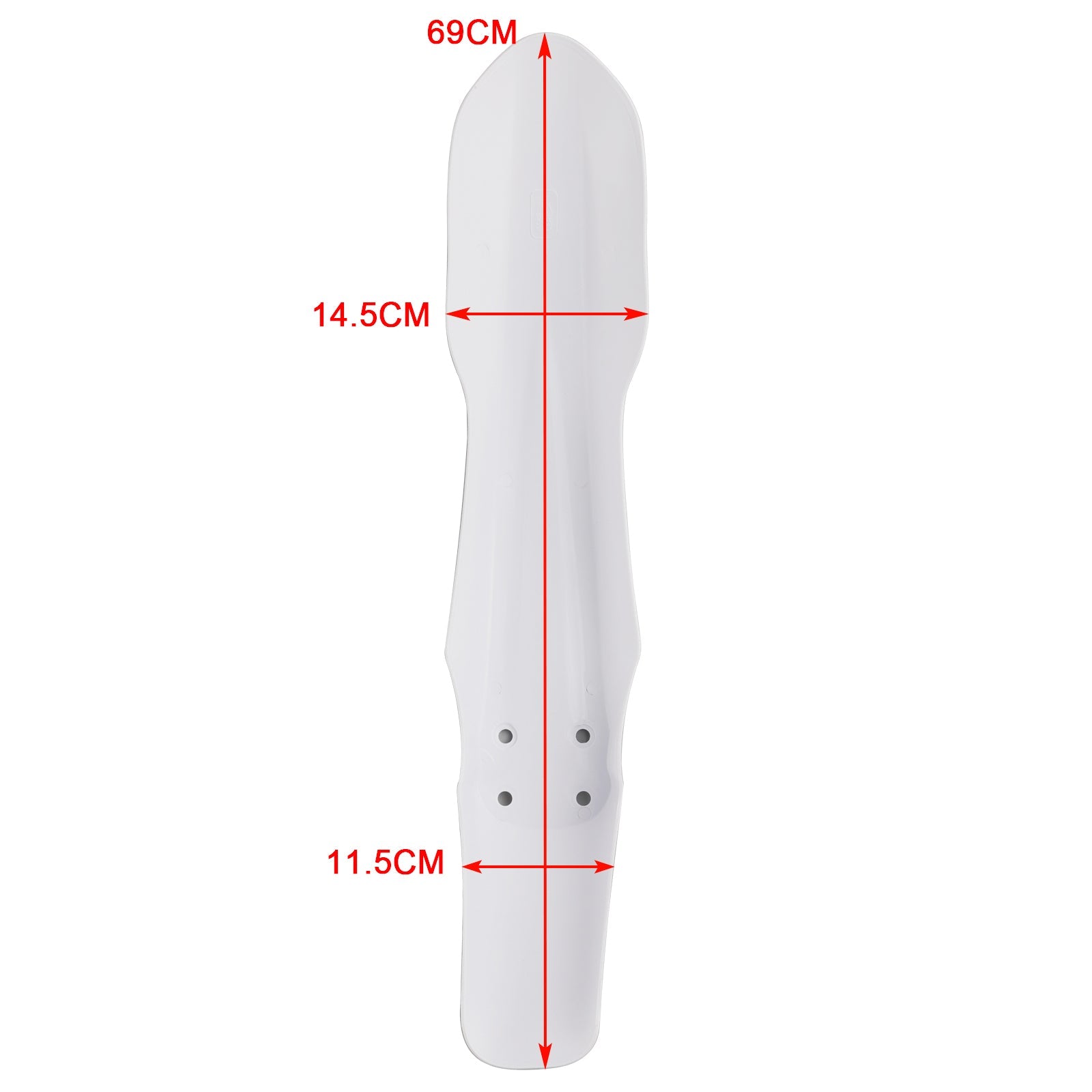 Carénage de garde-boue avant pour Ducati Desert X 2022-2024