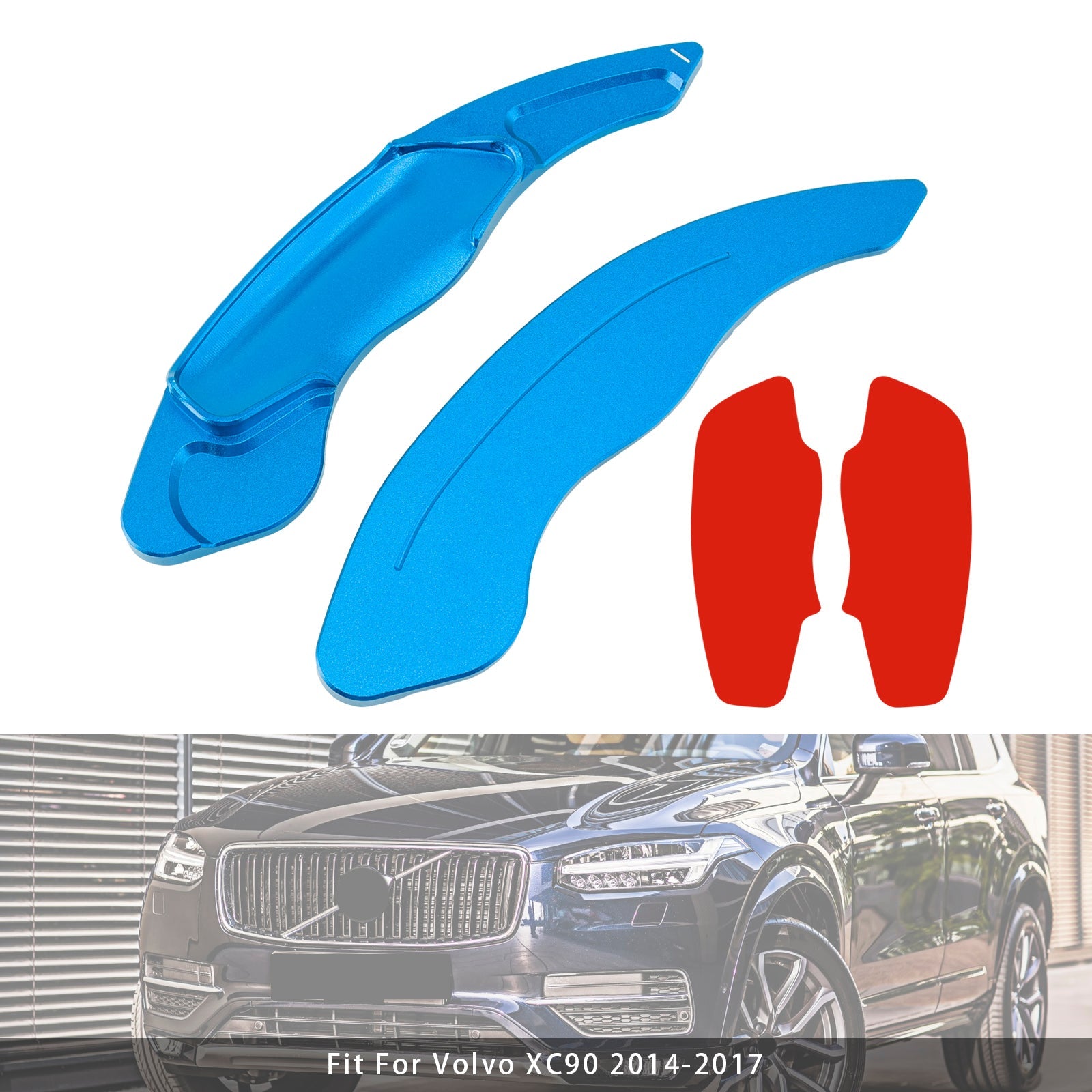 Extension de palettes de changement de vitesse au volant pour VOLVO XC60 XC90 en aluminium