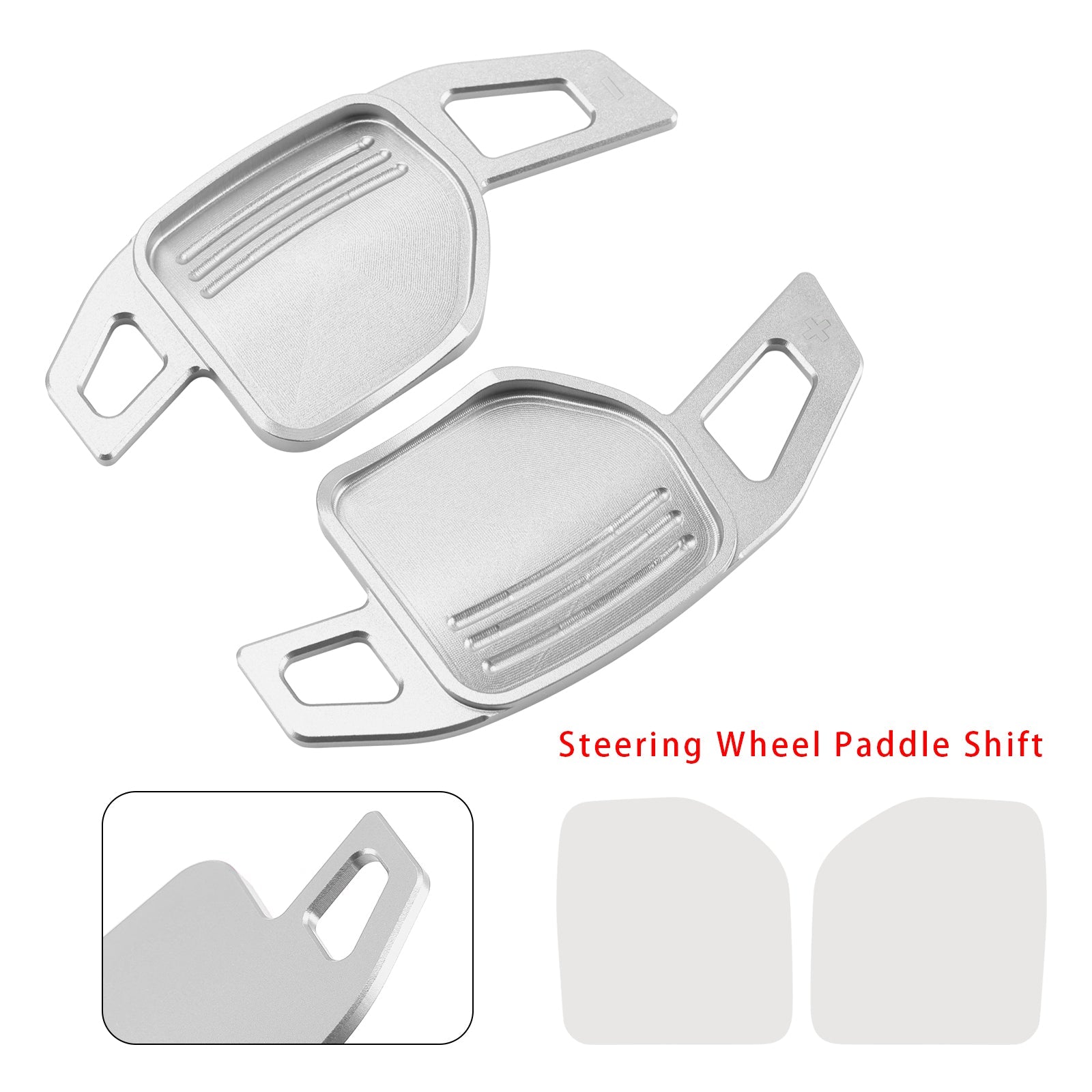 Palettes de changement de vitesse au volant pour Audi A3 A4 A5 A6 TT Q5 08-14 en aluminium