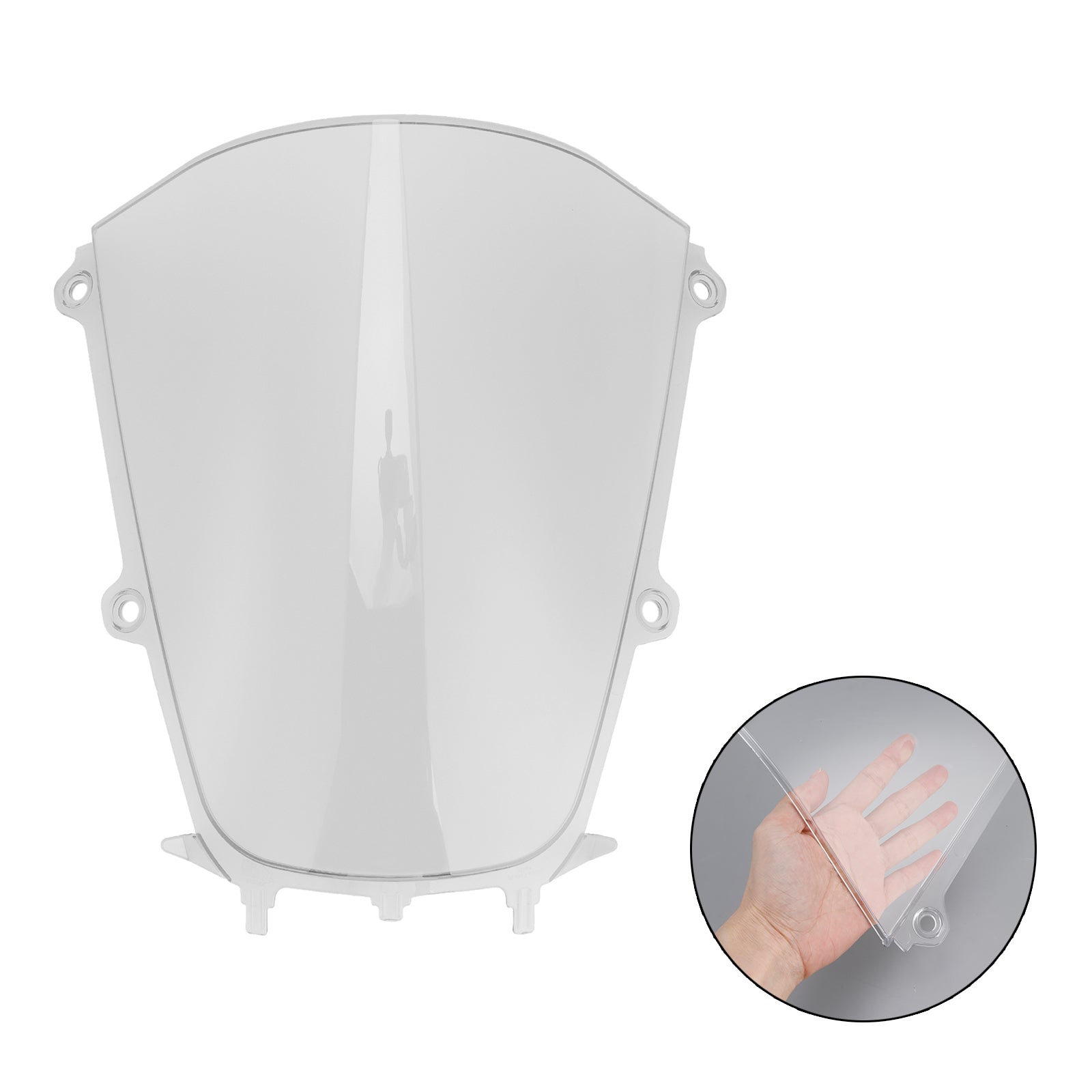 Pare-brise/carénage de pare-brise compatible avec YAMAHA YZF R9 2025